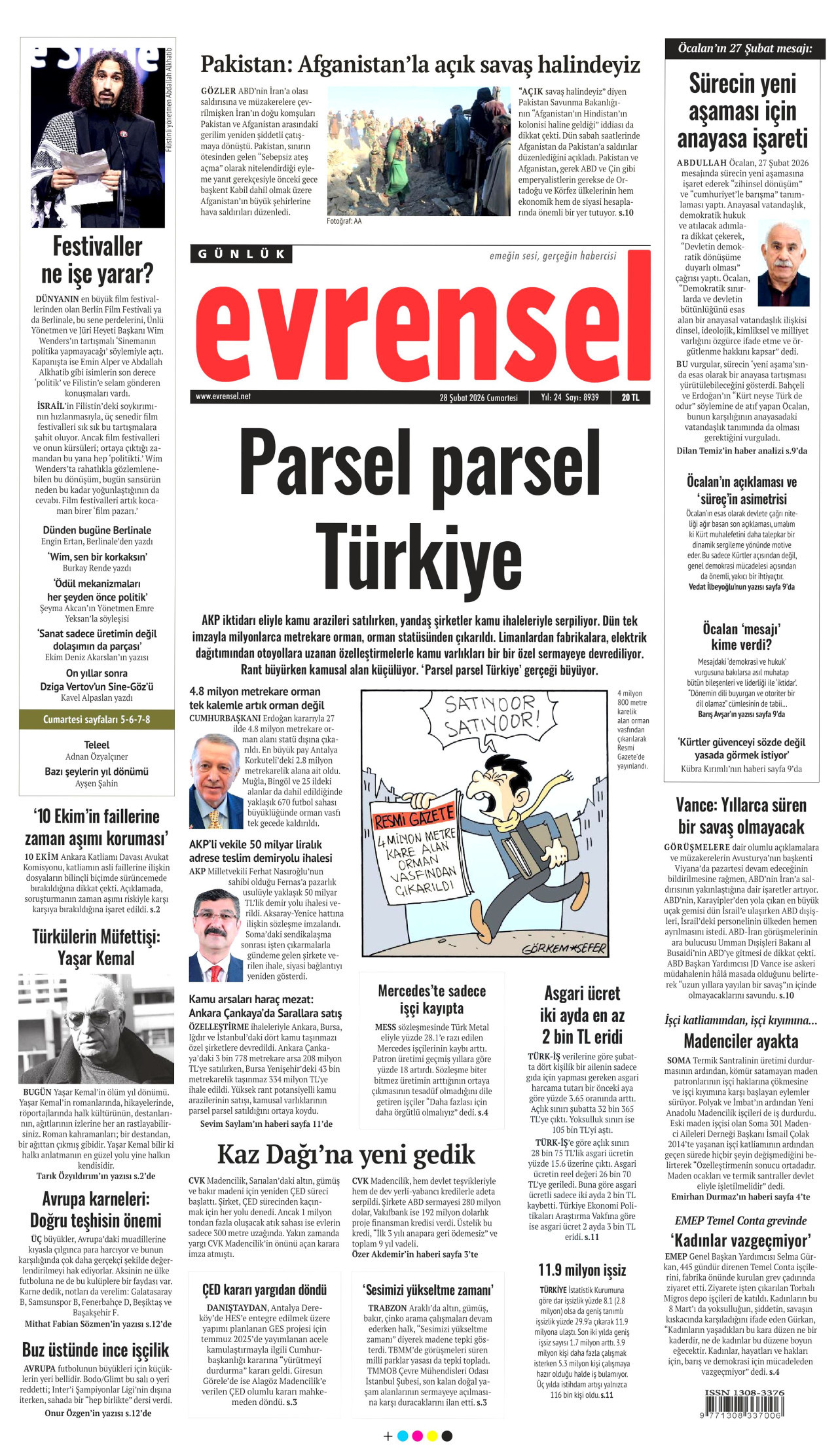 Evrensel Manşet