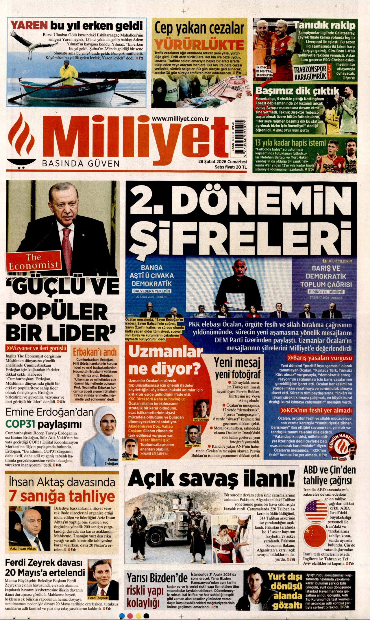 Milliyet Manşet