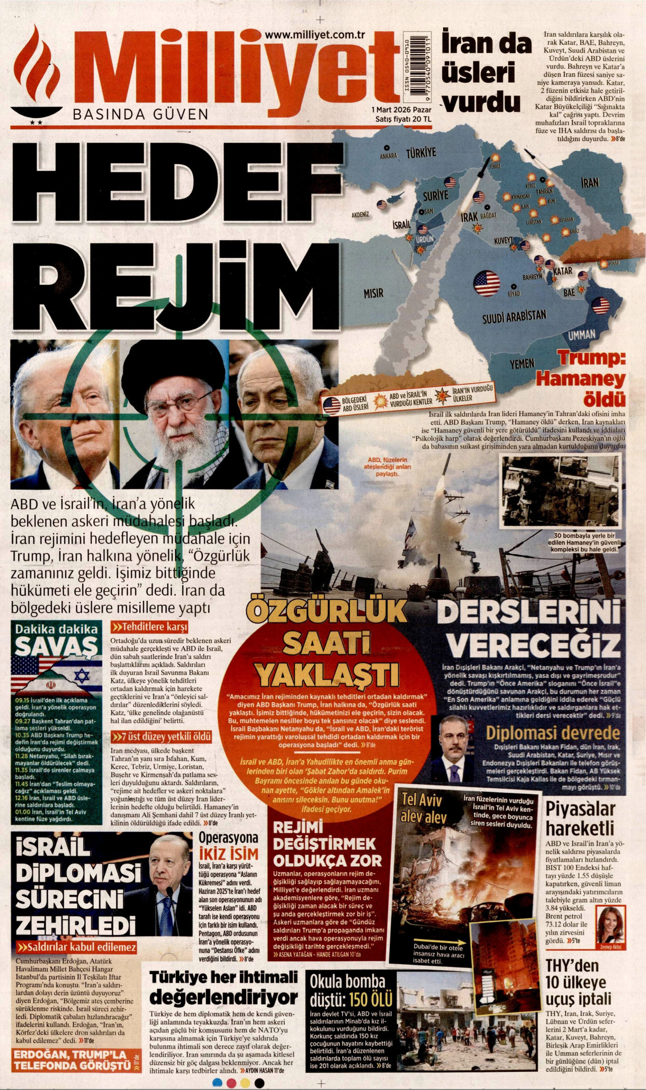 Milliyet - 1 Mart 2026