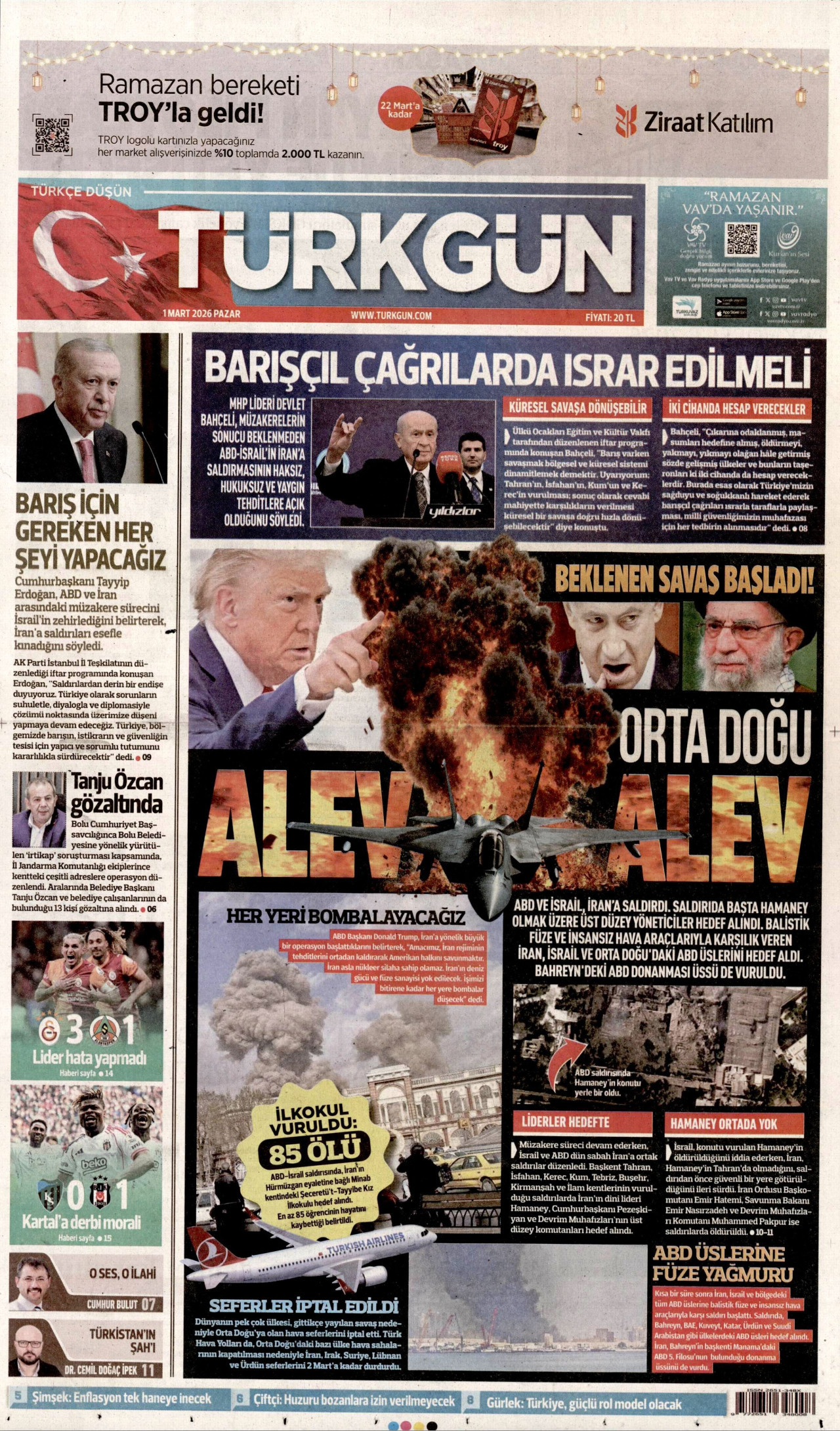 Türkgün - 1 Mart 2026