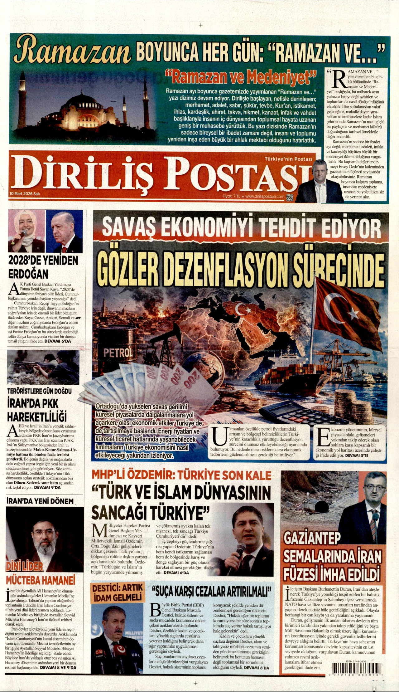 Diriliş Postası Manşet