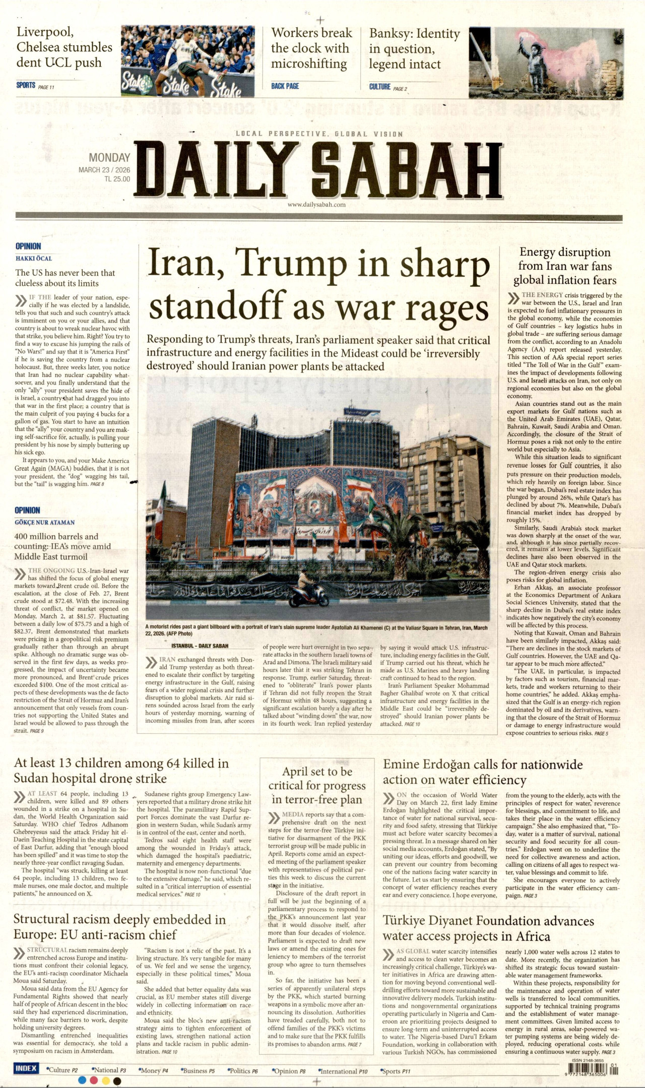 Daily Sabah Manşet
