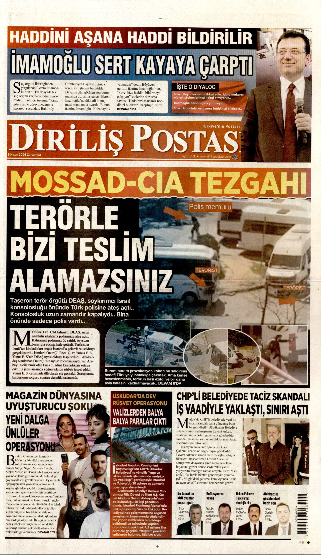 Diriliş Postası Manşet