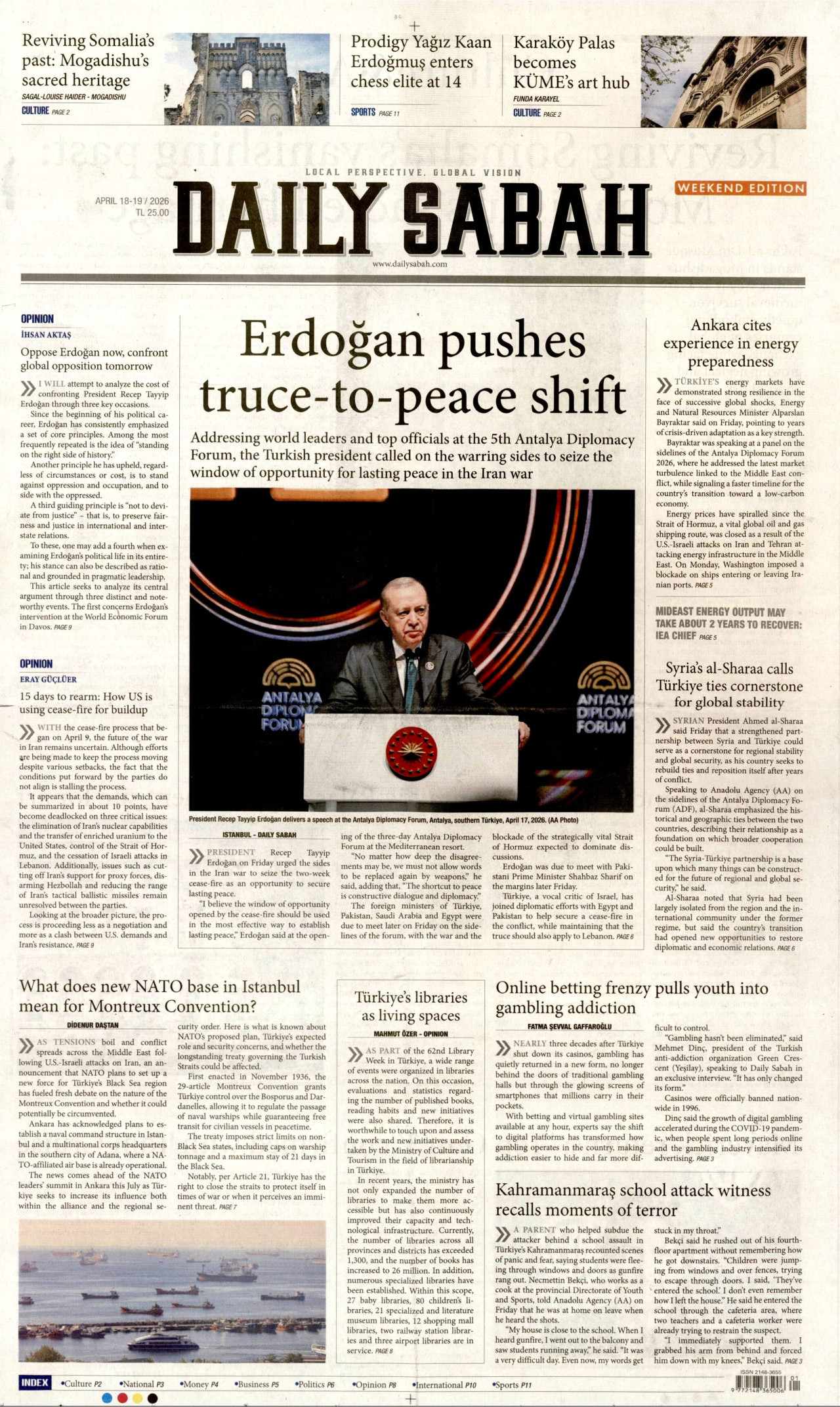 Daily Sabah Manşet