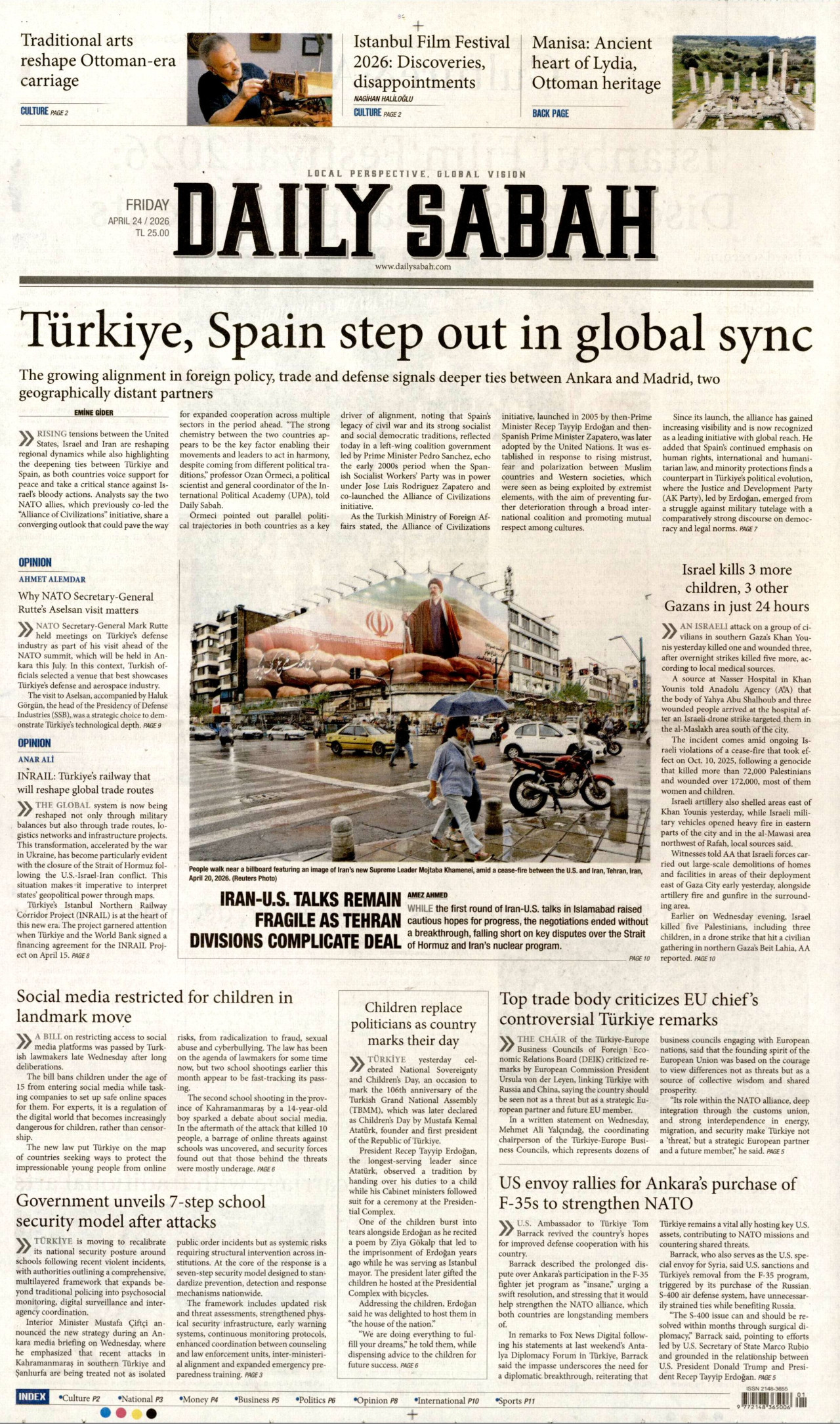 Daily Sabah Manşet