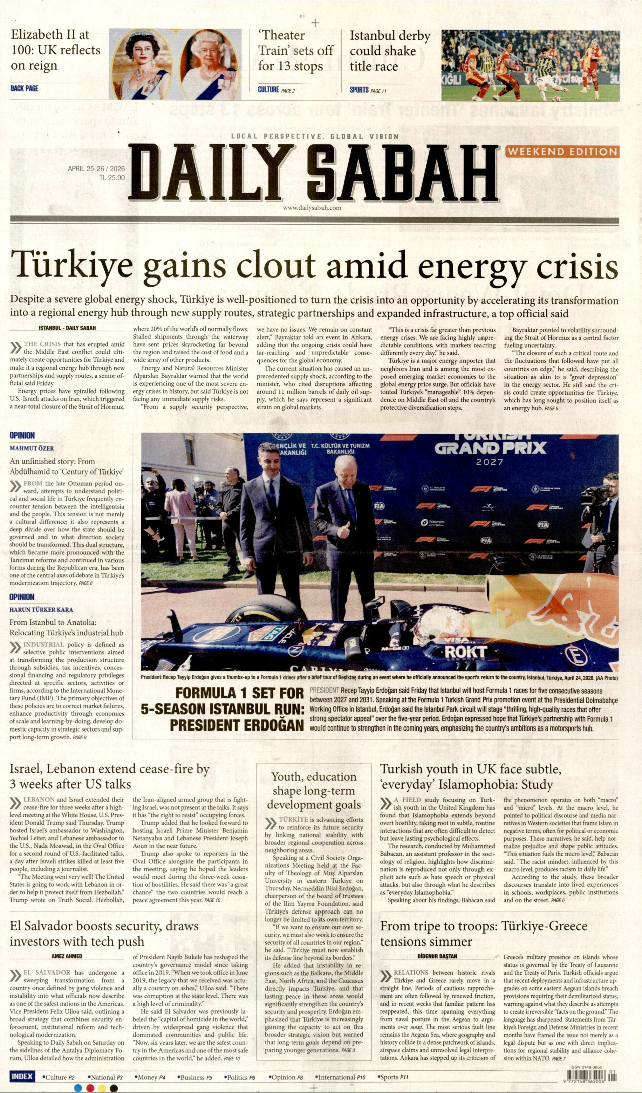 Daily Sabah Manşet