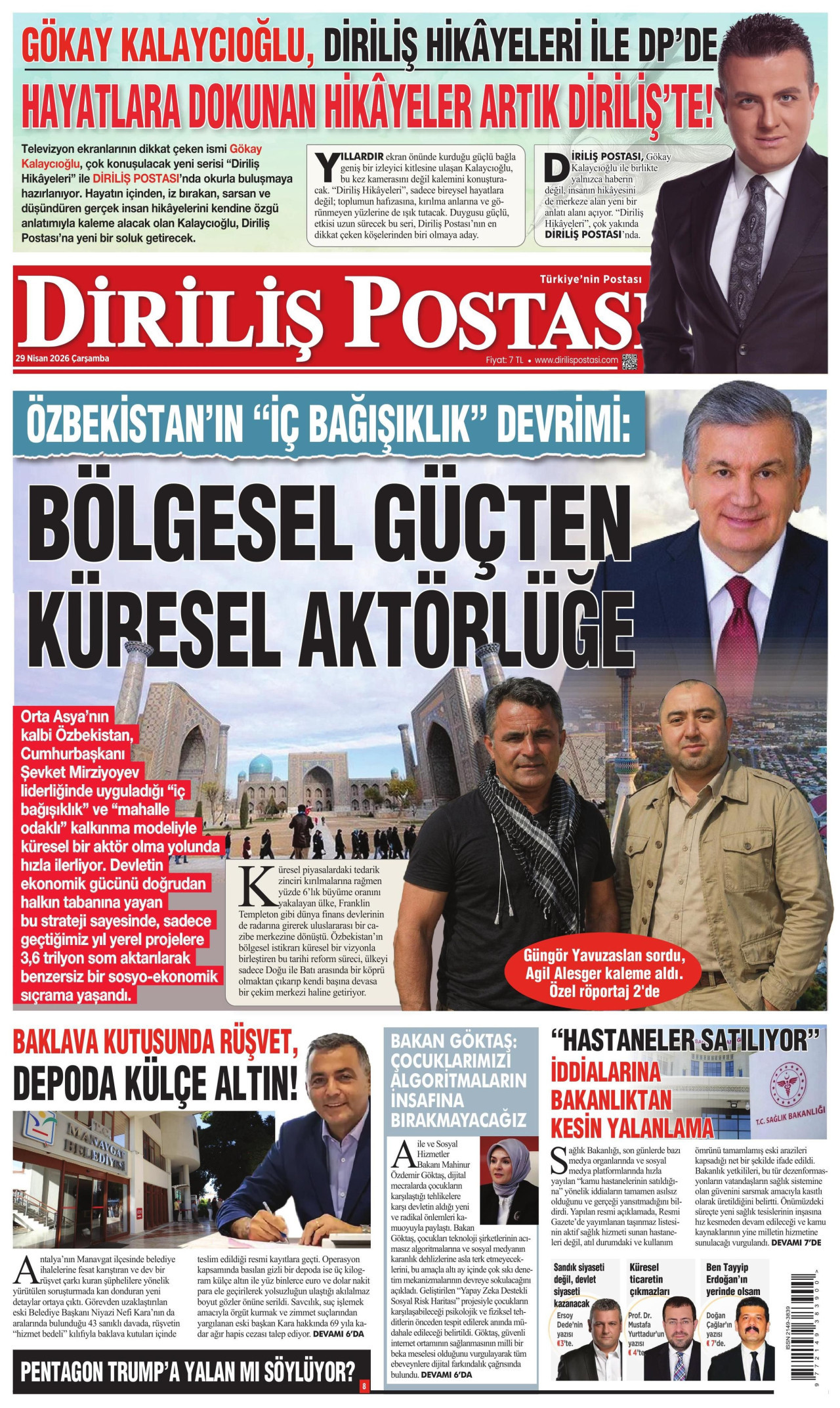Diriliş Postası Manşet