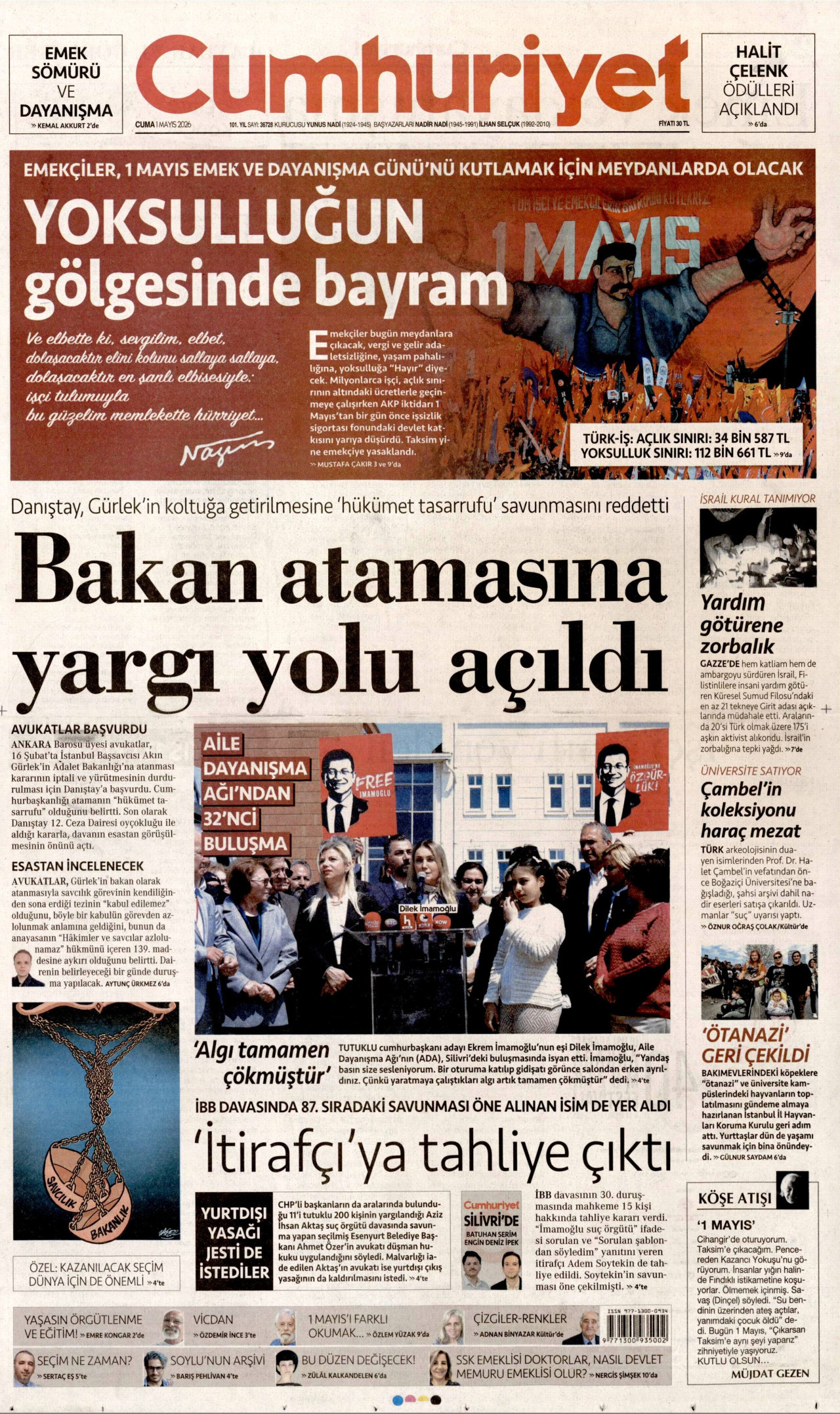 Cumhuriyet Manşet