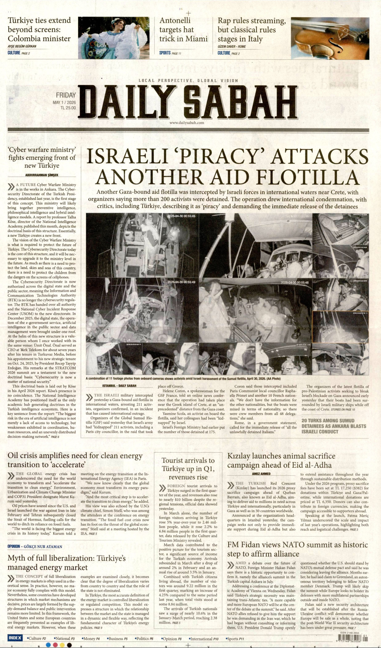 Daily Sabah Manşet