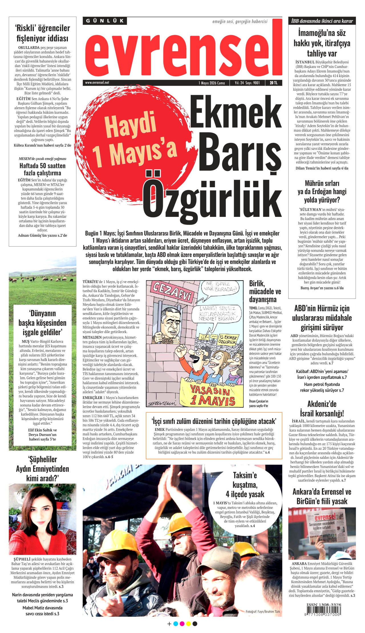 Evrensel Manşet