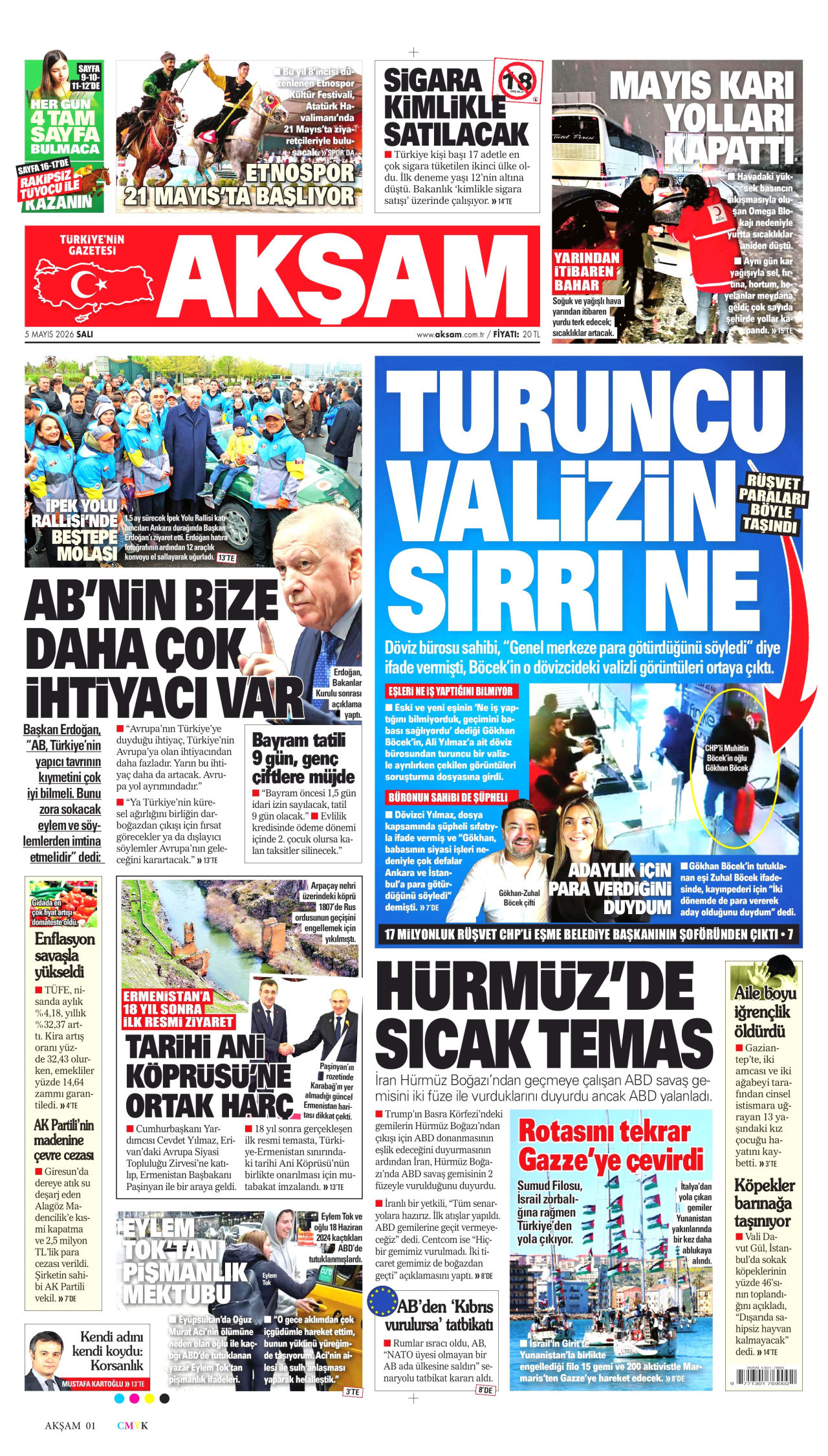 Akşam Manşet