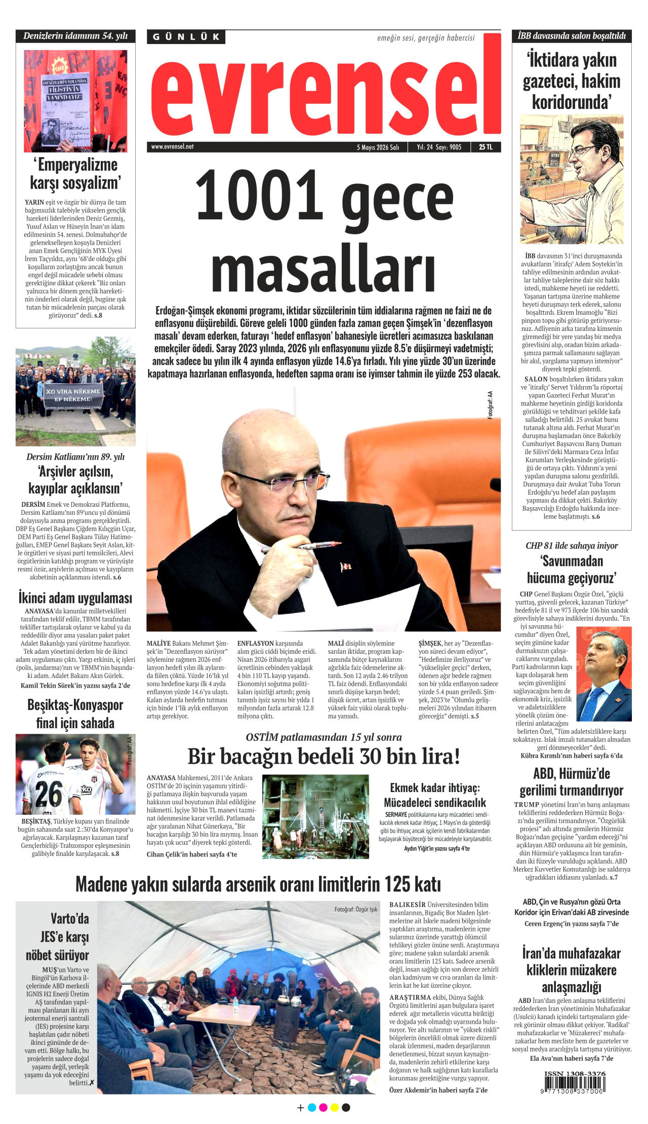 Evrensel Manşet