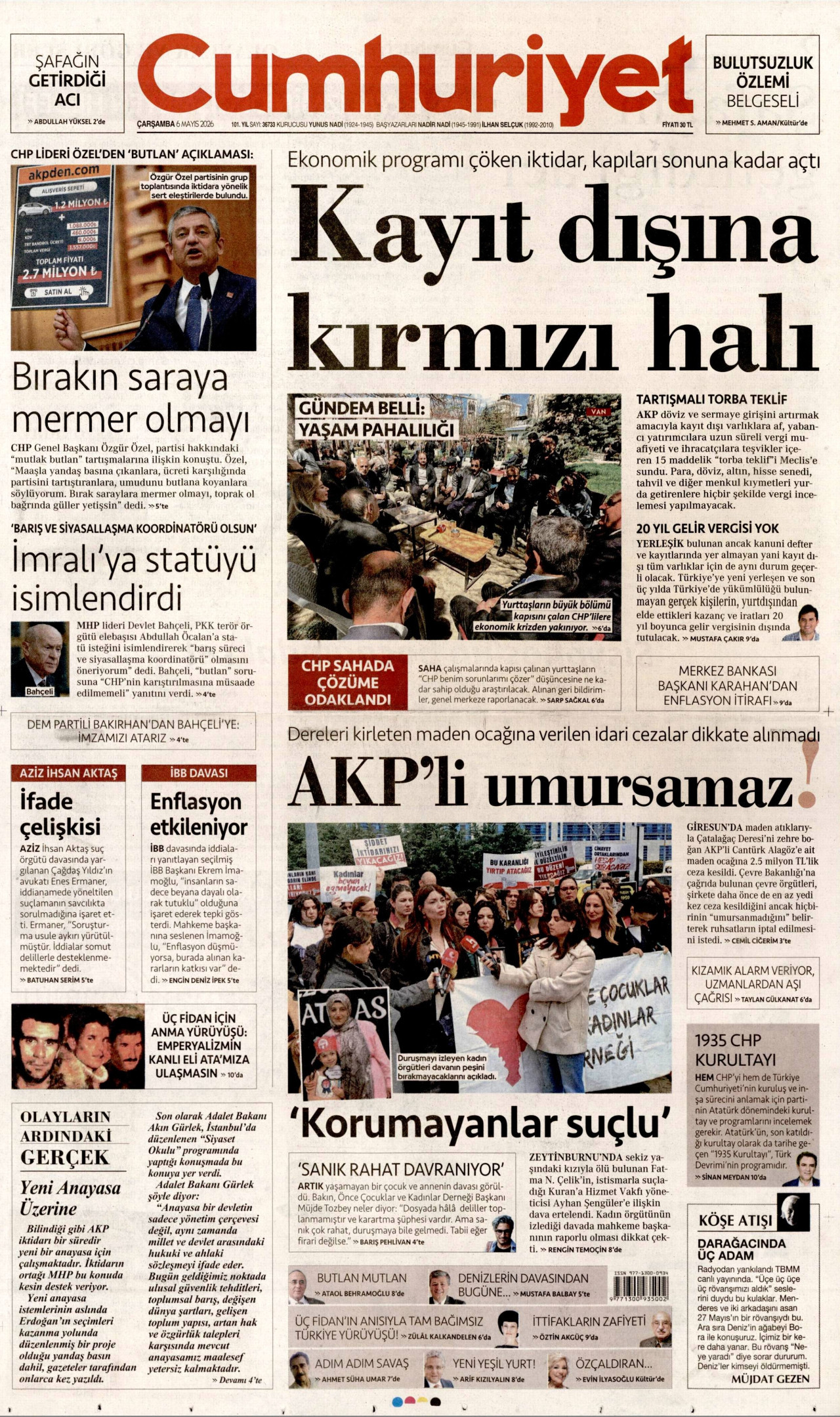 Cumhuriyet Manşet