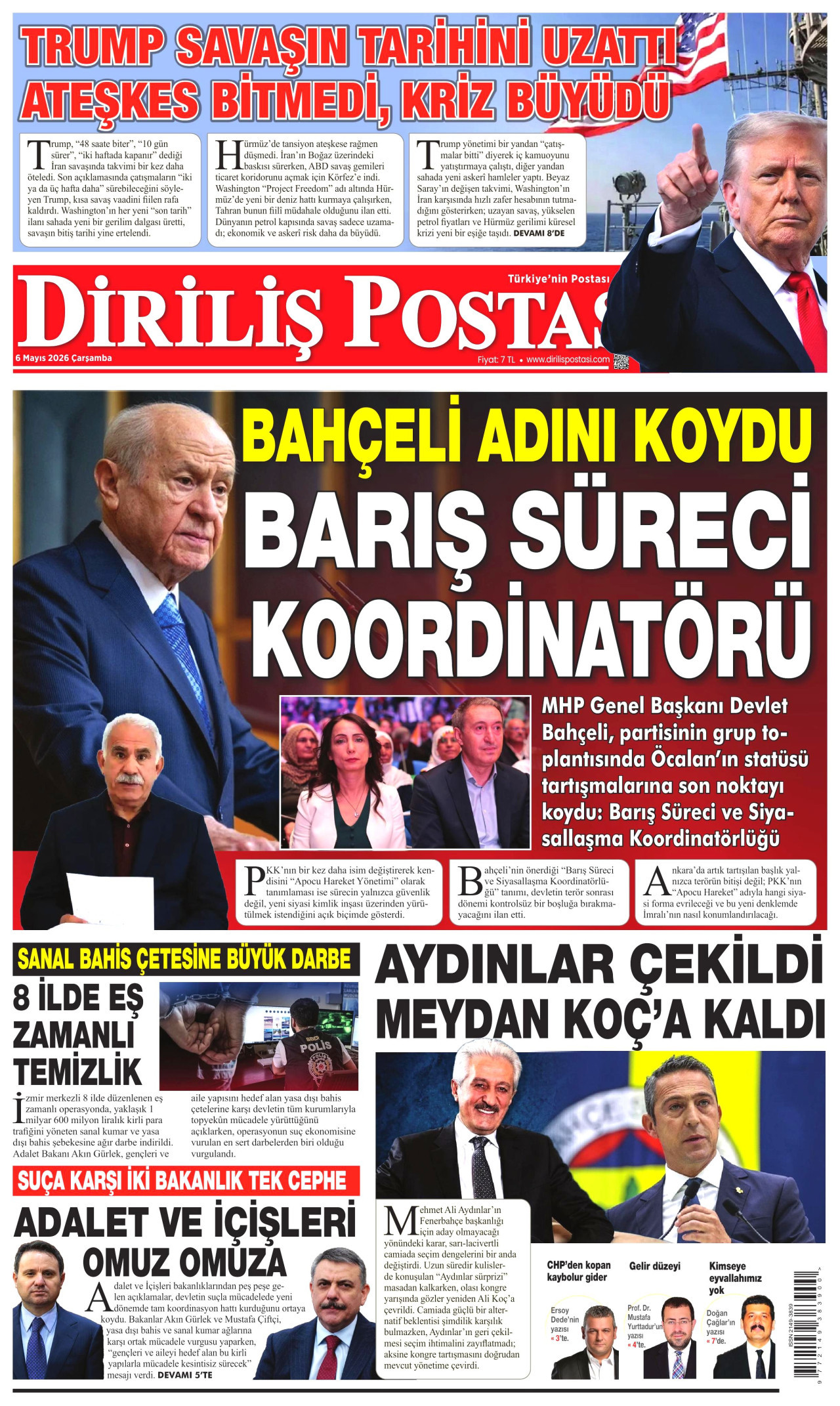 Diriliş Postası Manşet