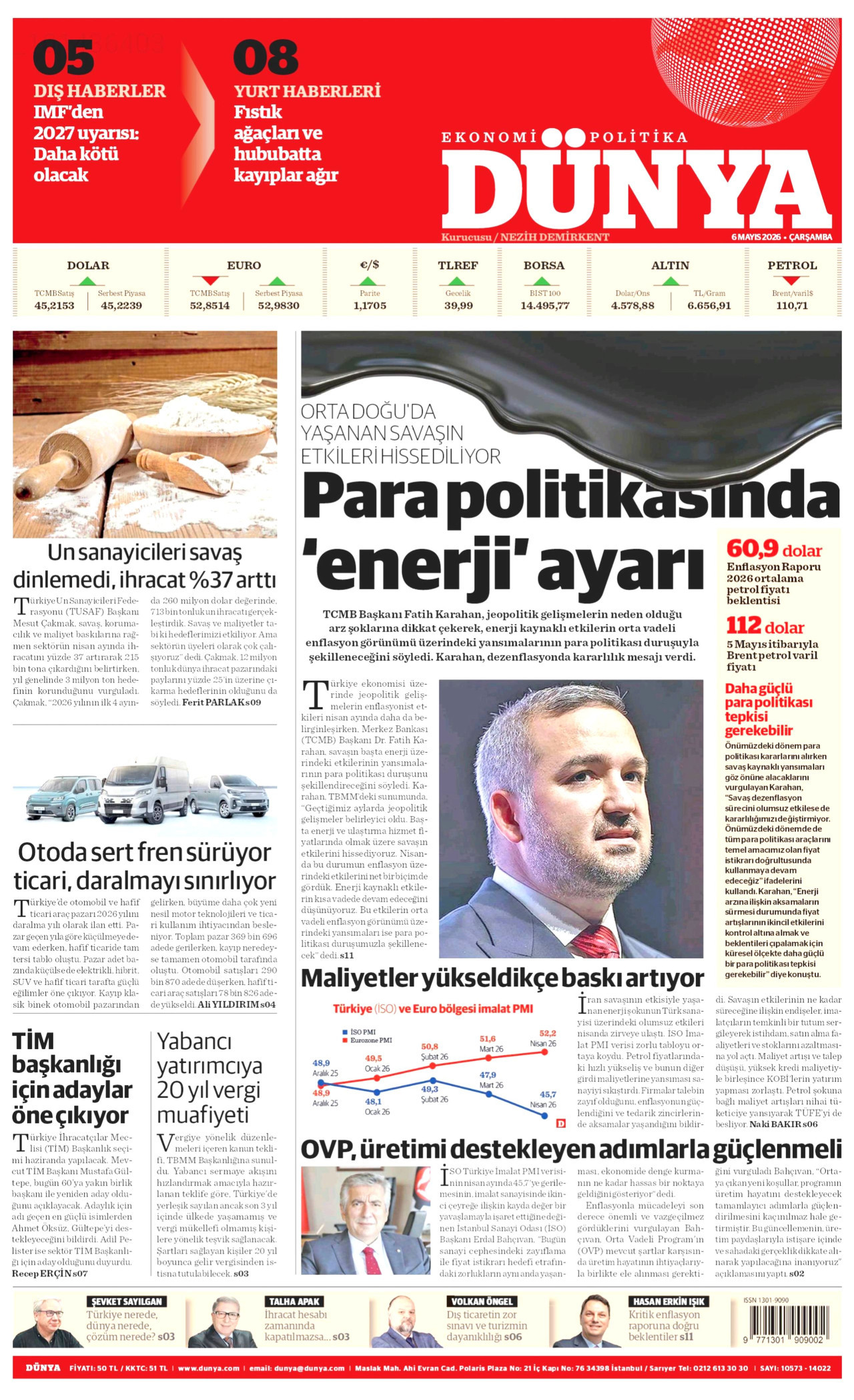 Dünya Manşet