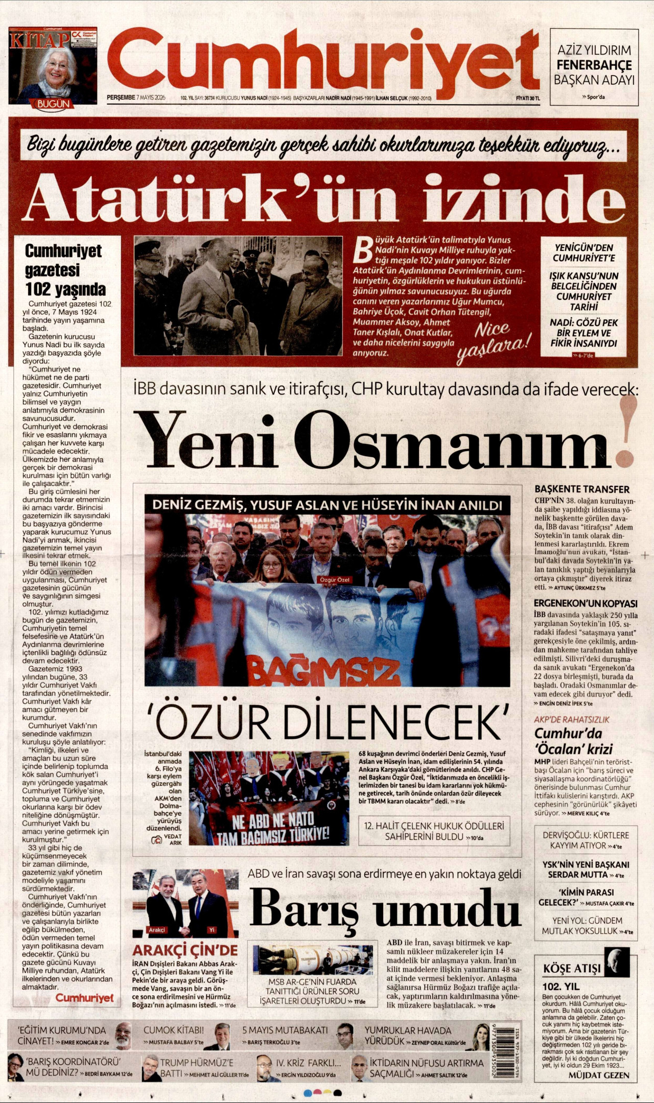 Cumhuriyet Manşet
