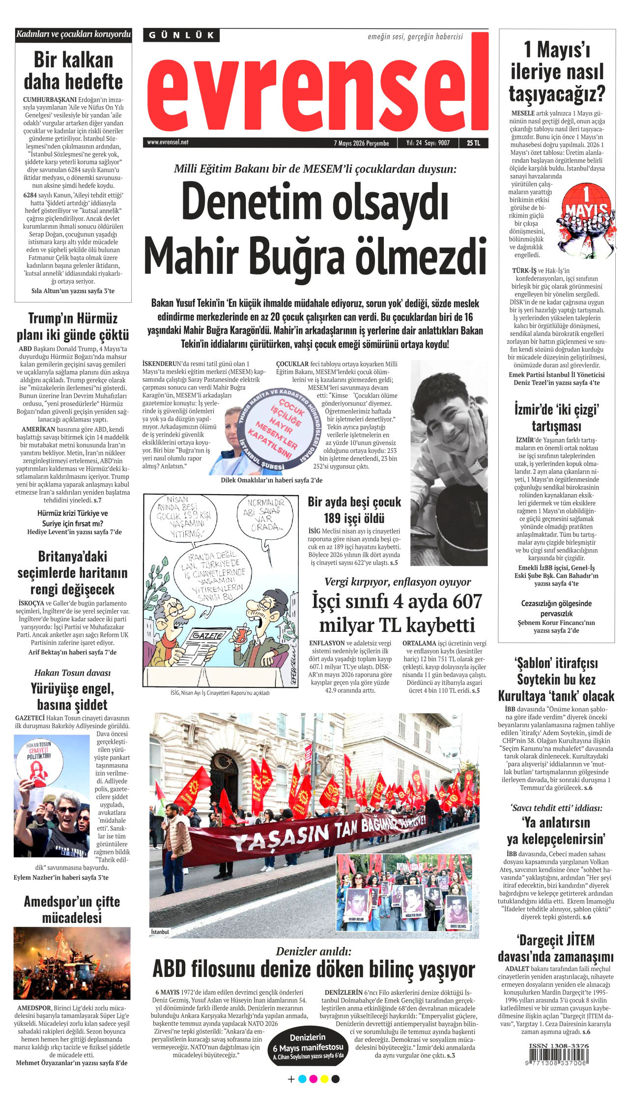 Evrensel Manşet