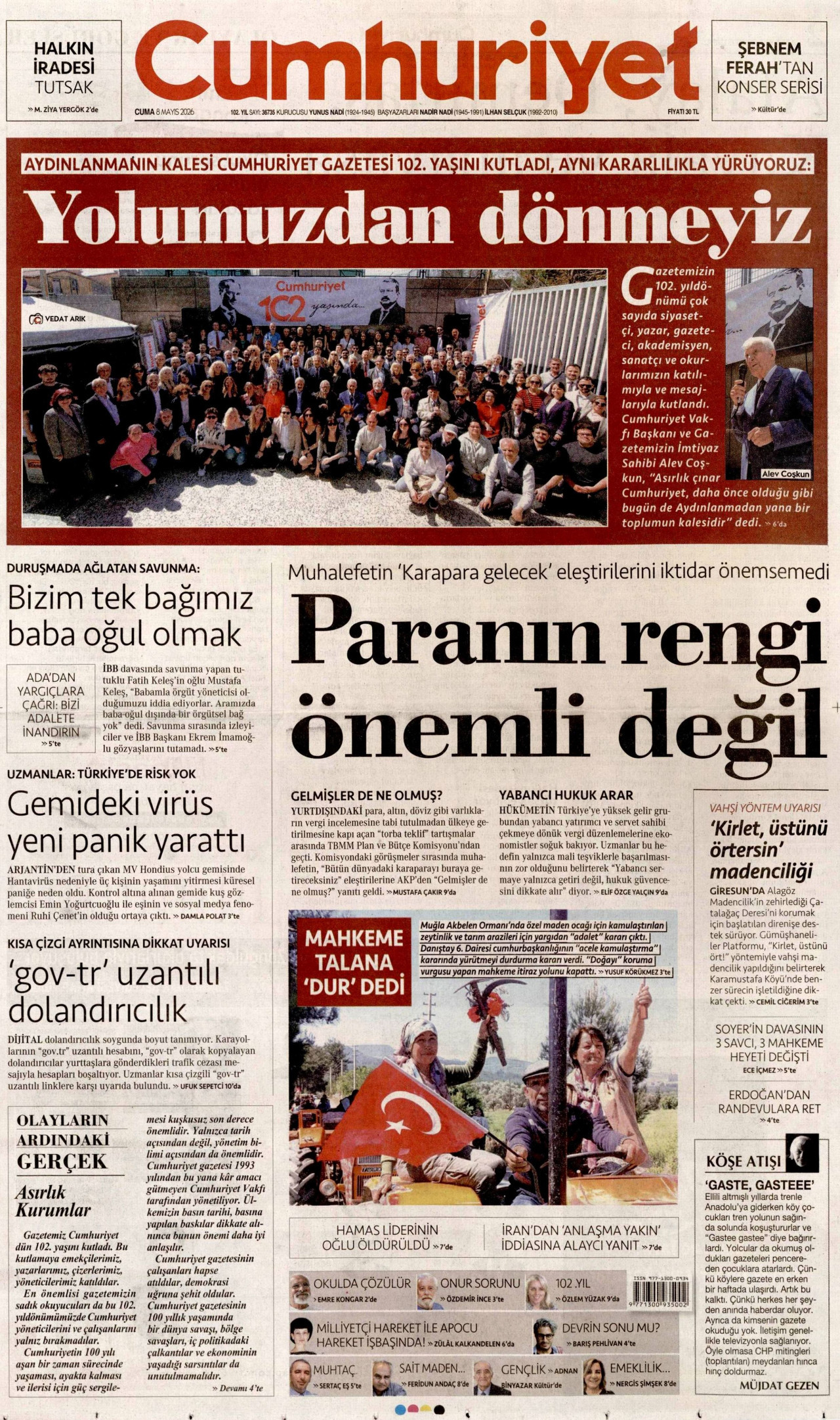 Cumhuriyet Manşet