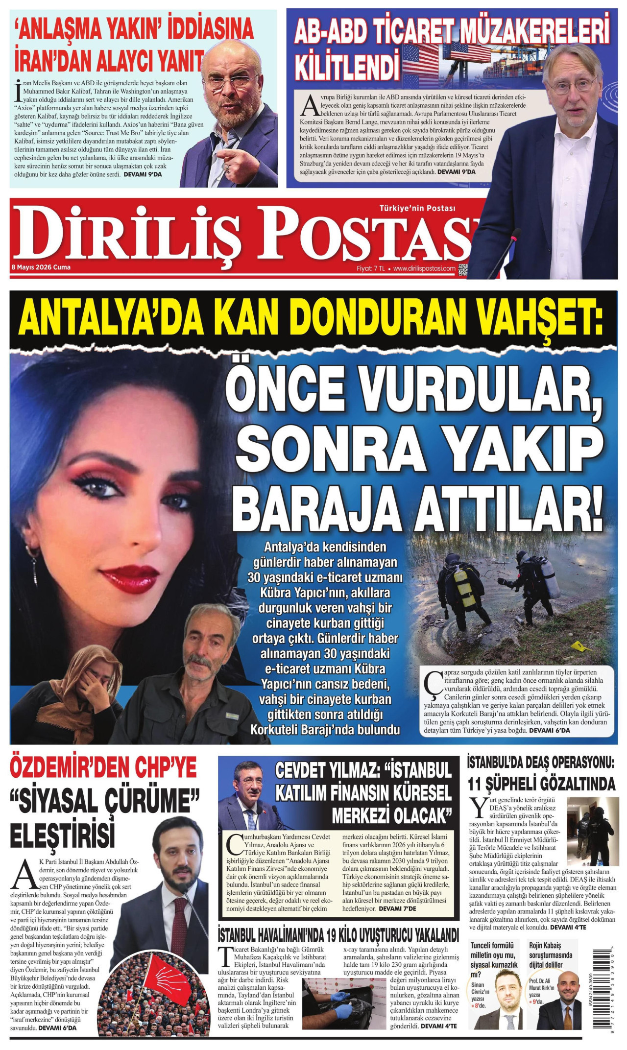Diriliş Postası Manşet