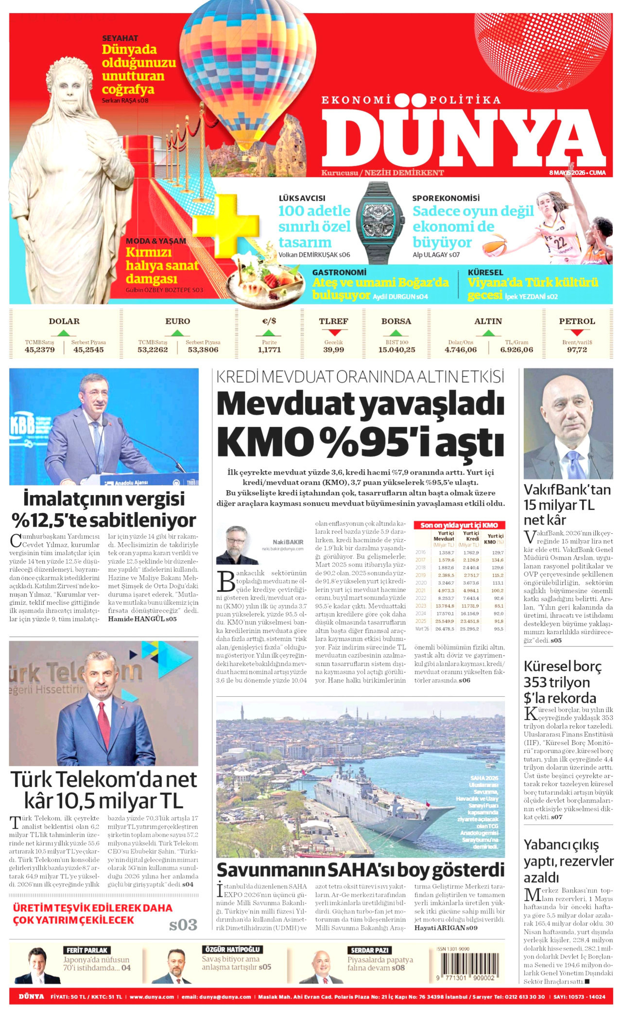 Dünya Manşet