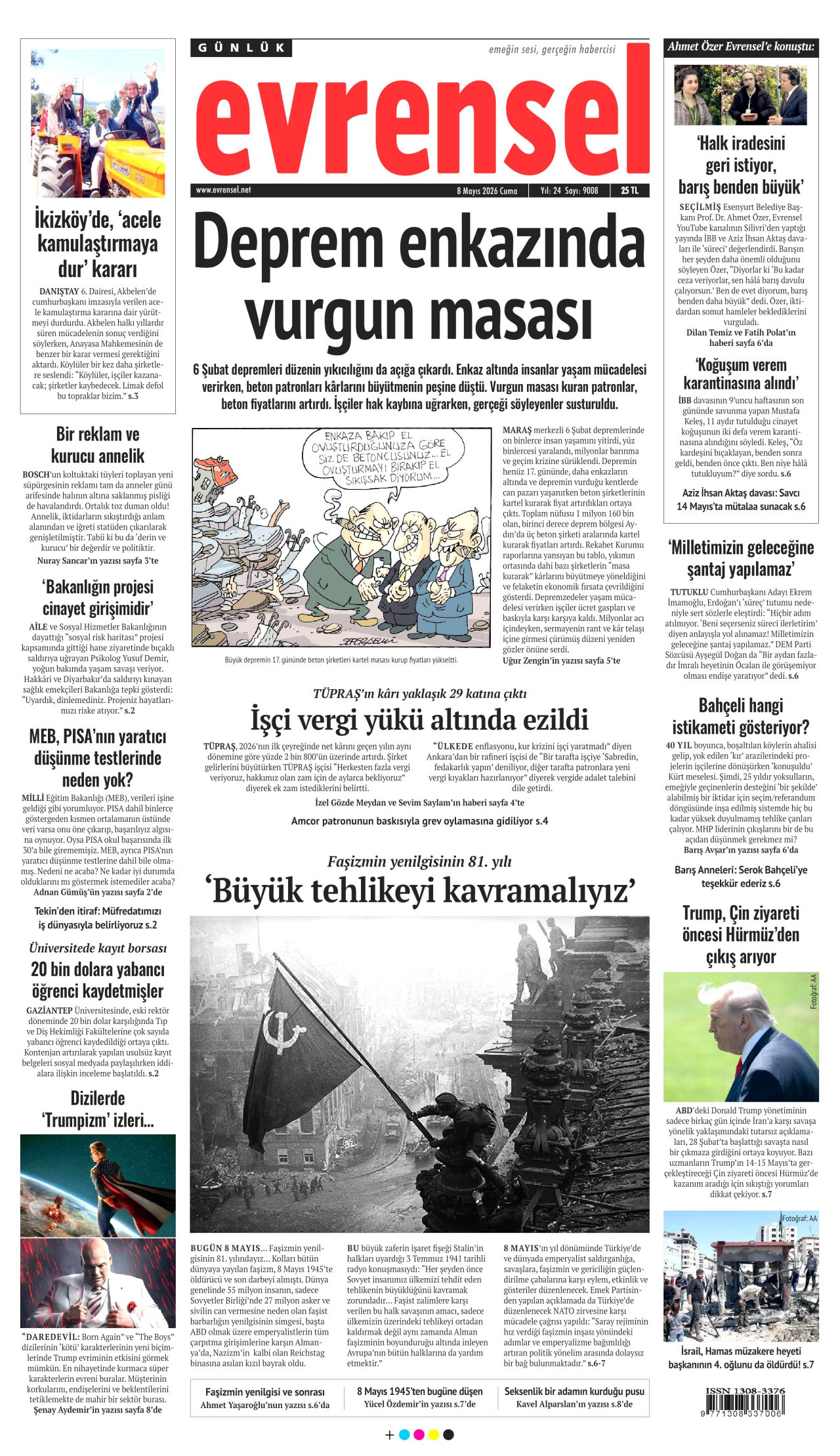 Evrensel Manşet