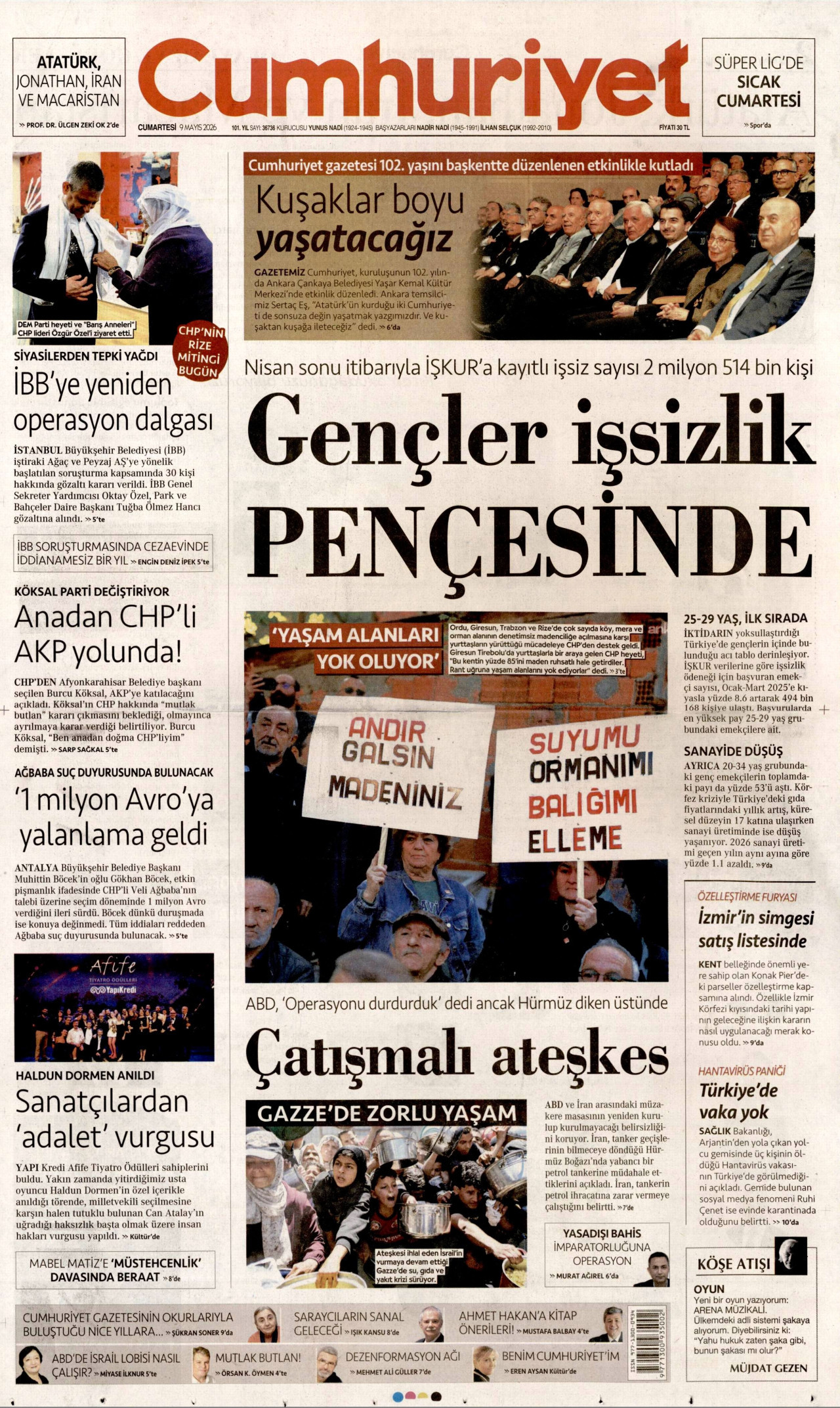 Cumhuriyet Manşet