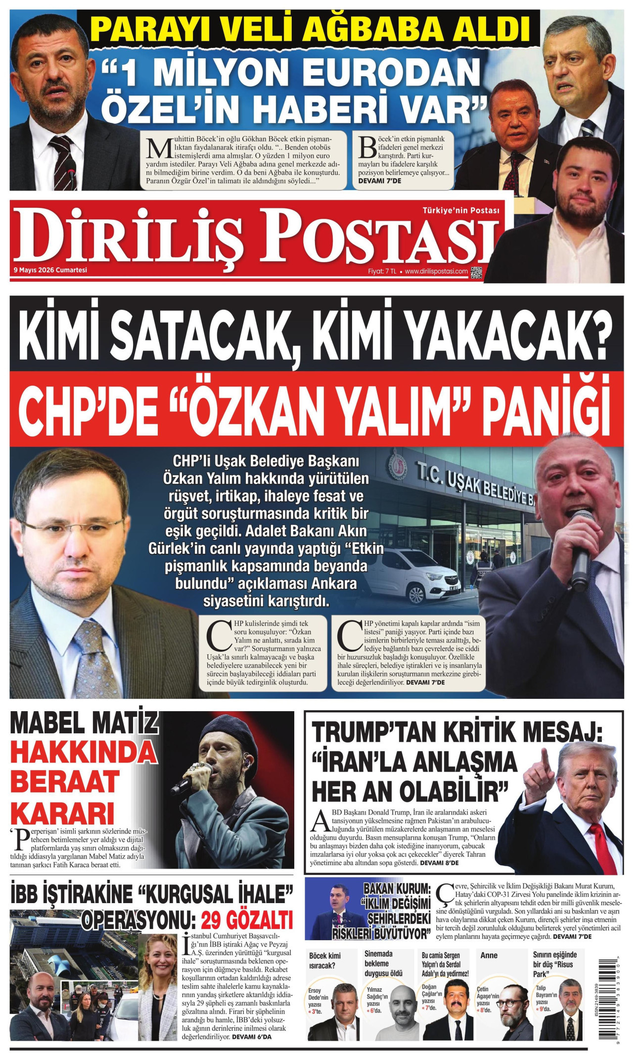Diriliş Postası Manşet