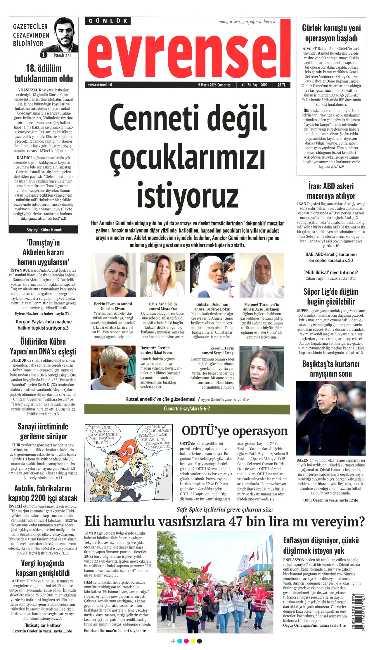 Evrensel Manşet