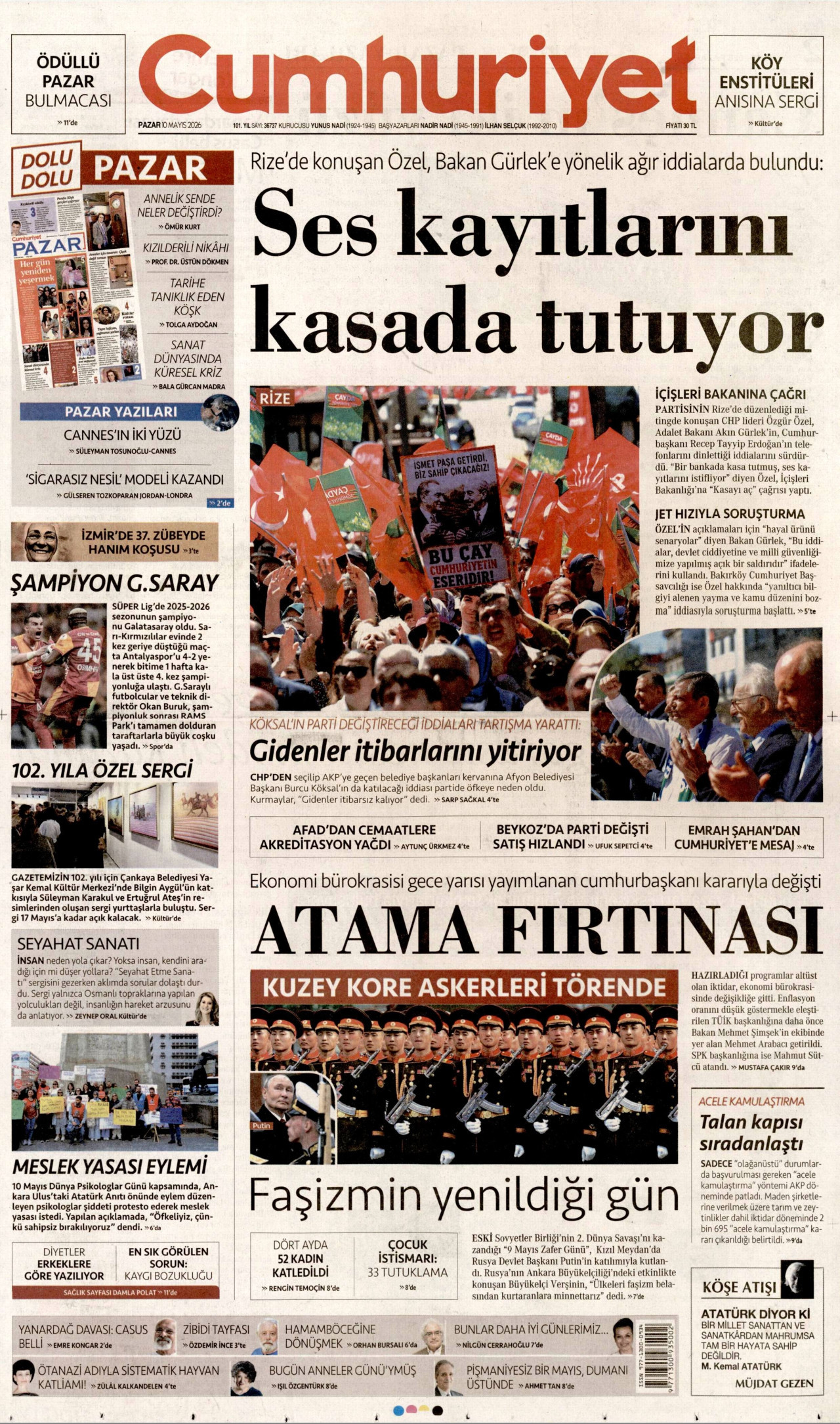 Cumhuriyet Manşet