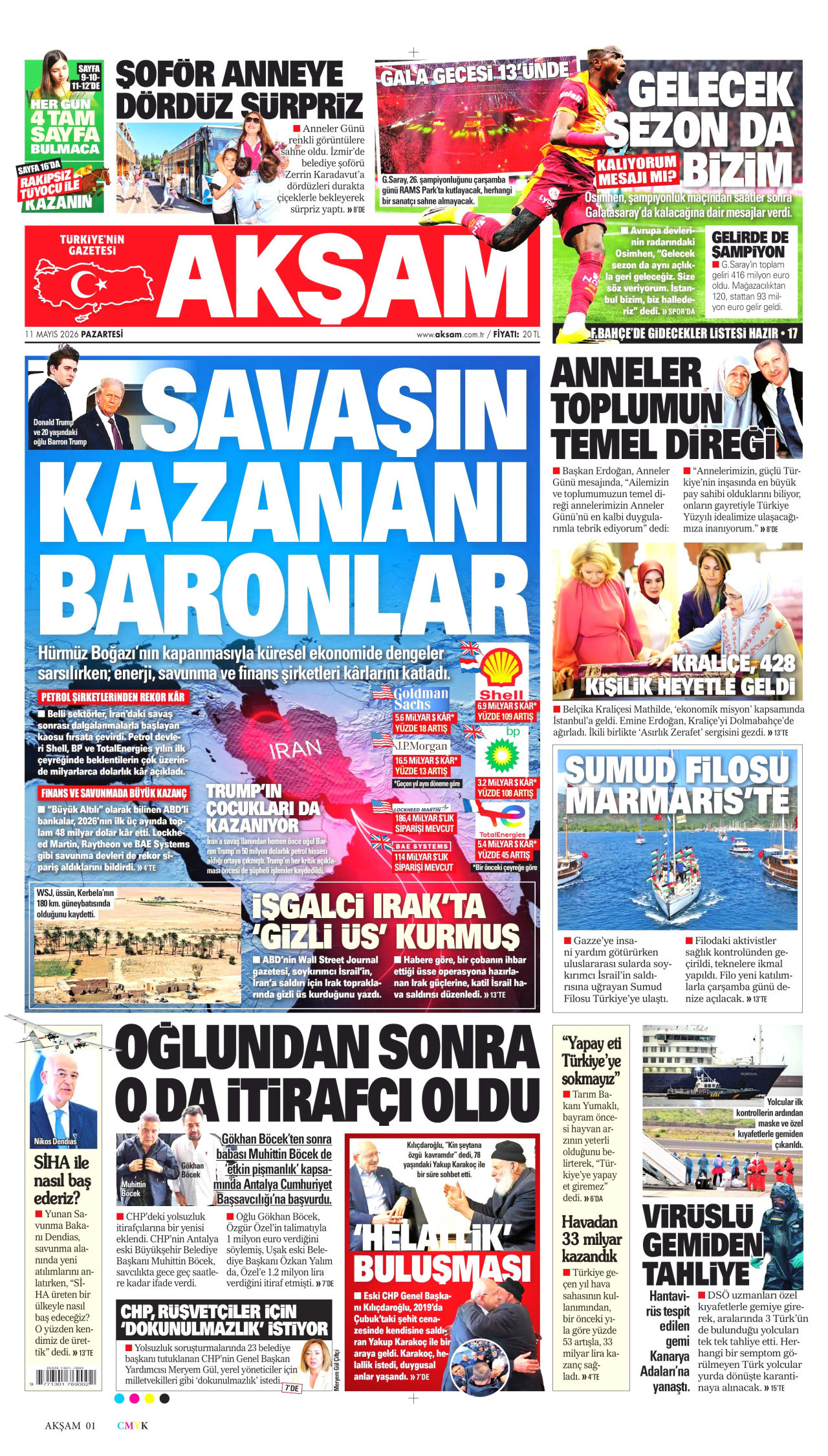 Akşam Manşet