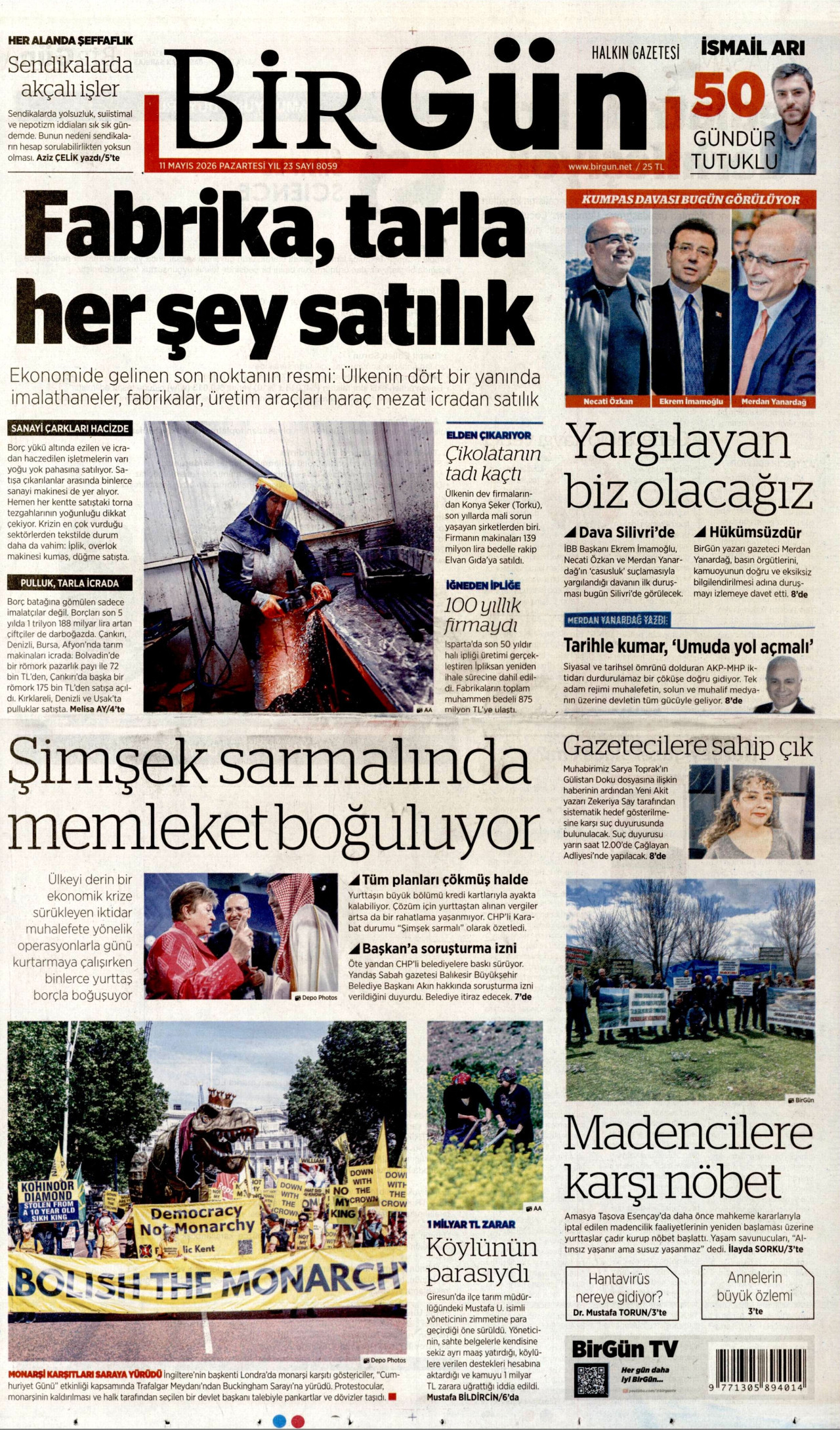 BirGün Manşet