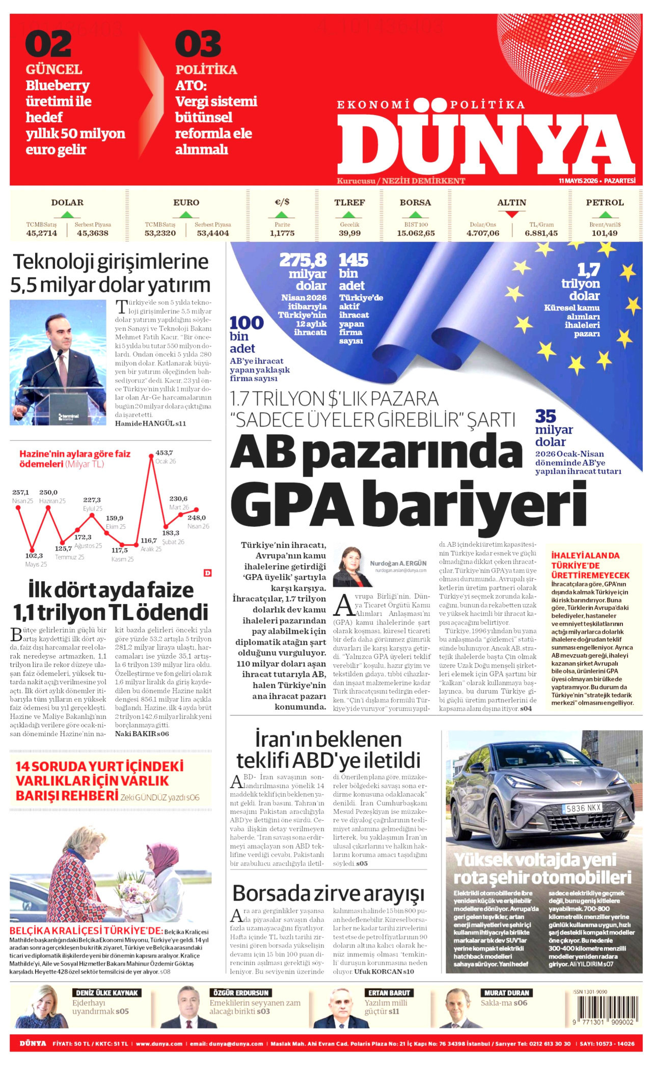 Dünya Manşet