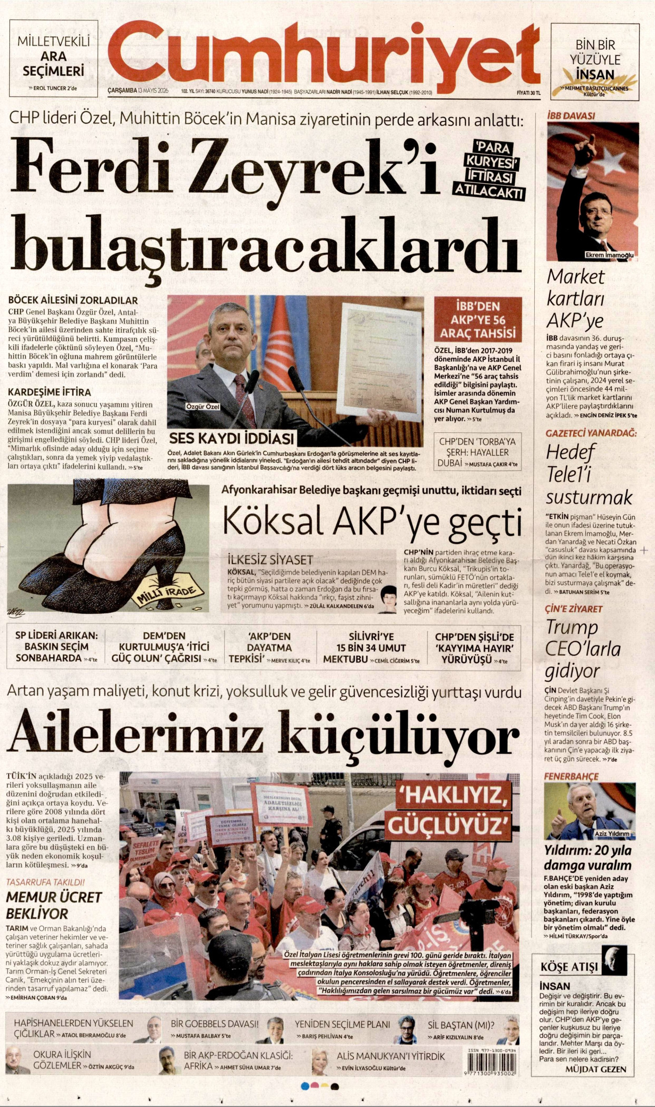 Cumhuriyet Manşet