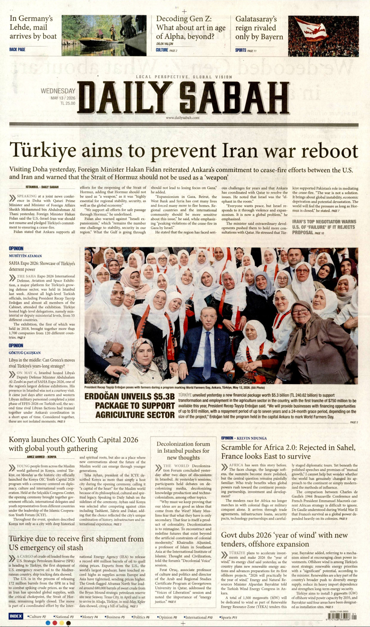 Daily Sabah Manşet