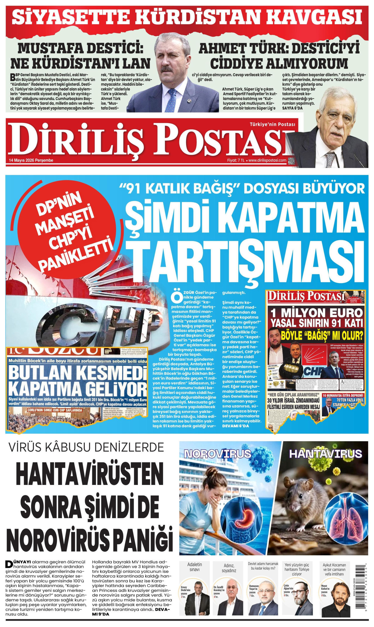 Diriliş Postası Manşet