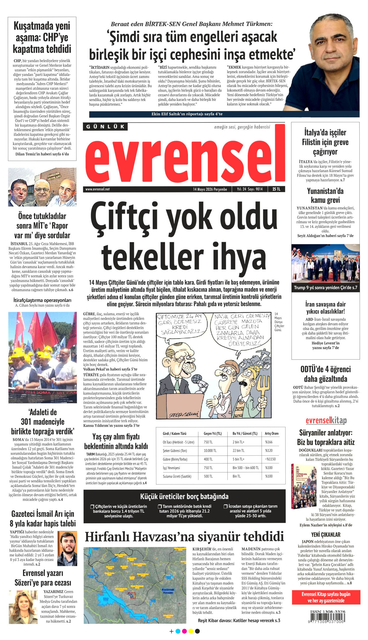 Evrensel Manşet