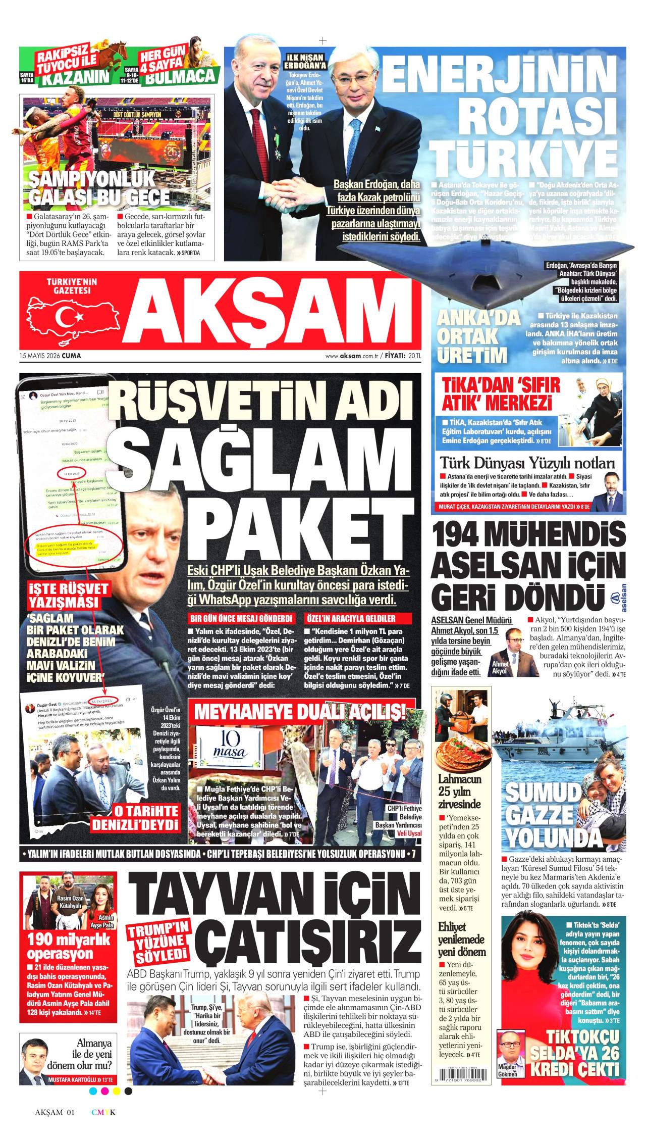Akşam Manşet