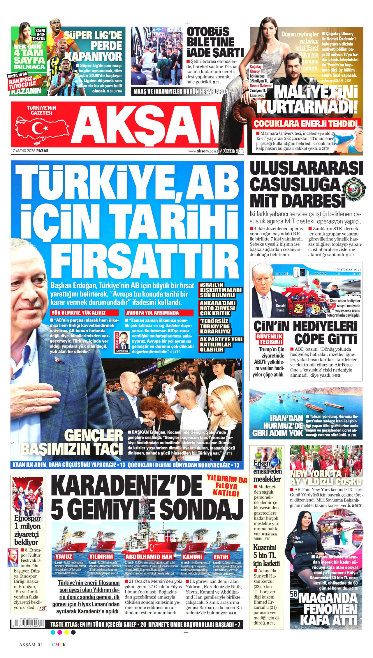Akşam Manşet