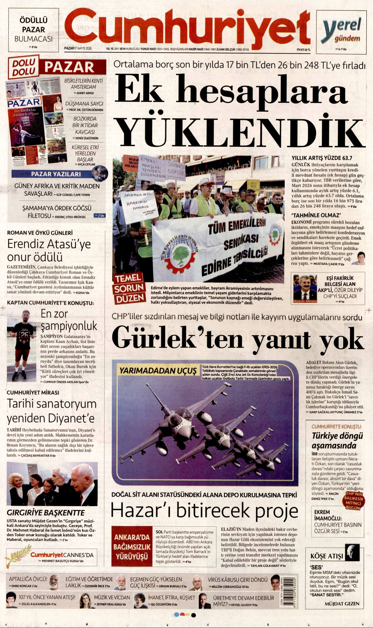 Cumhuriyet Manşet