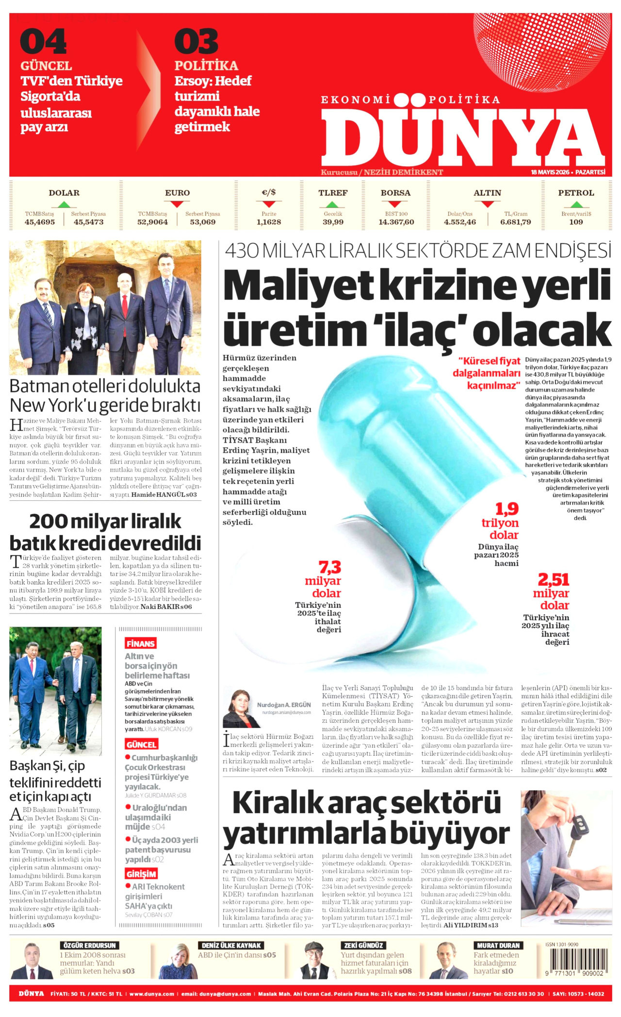Dünya Manşet