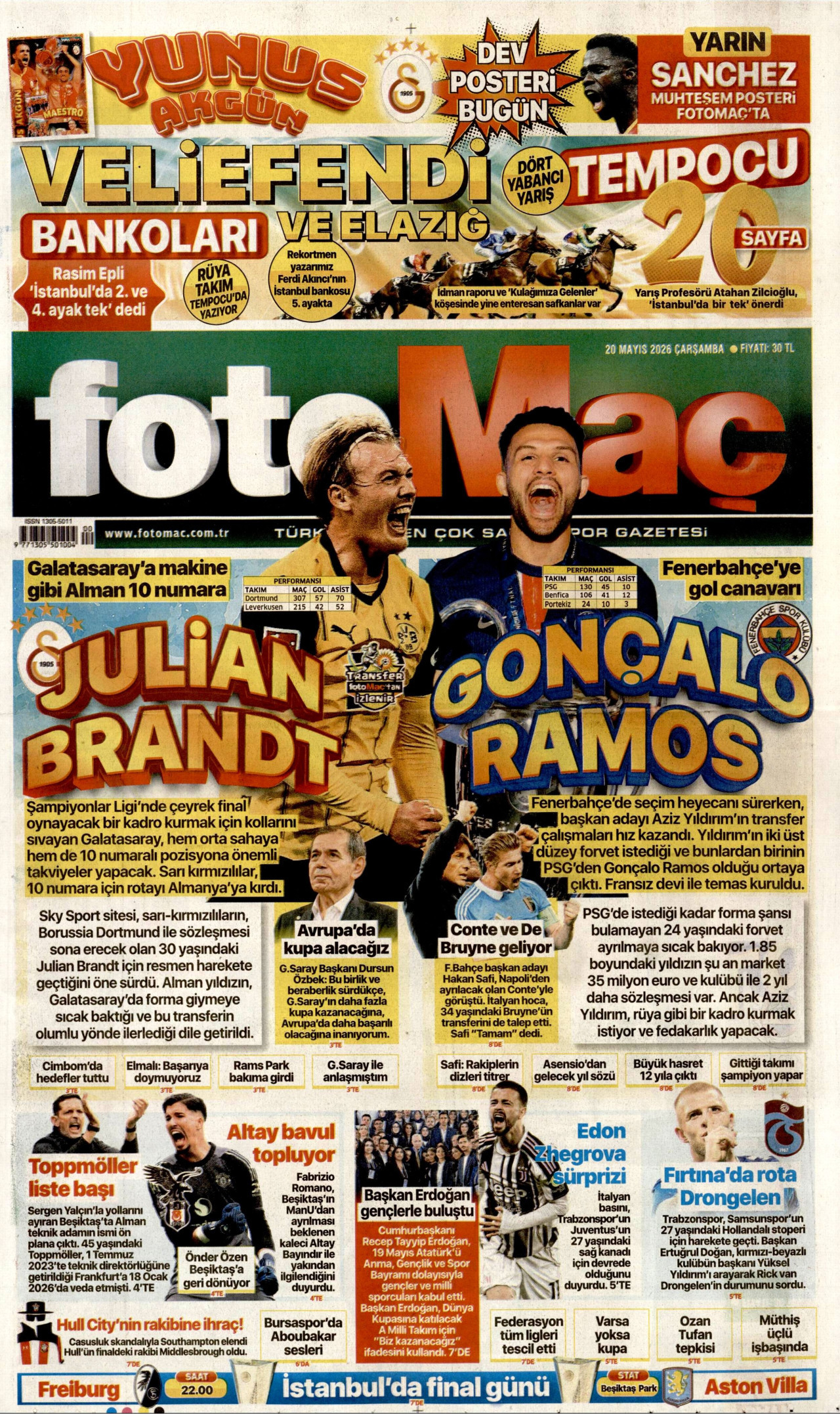 Fotomaç Manşet