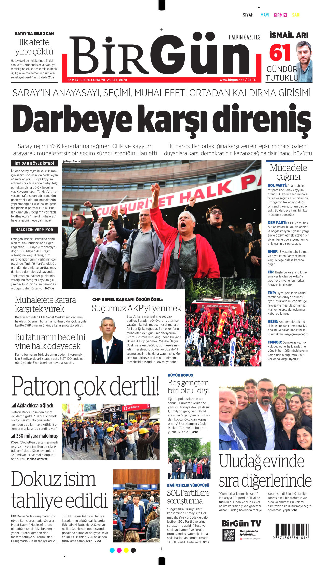 BirGün Manşet