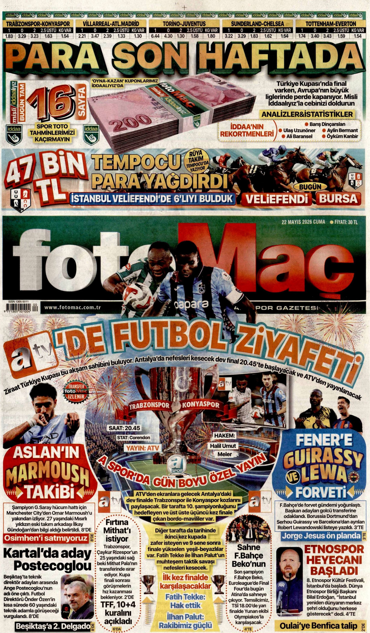 Fotomaç Manşet