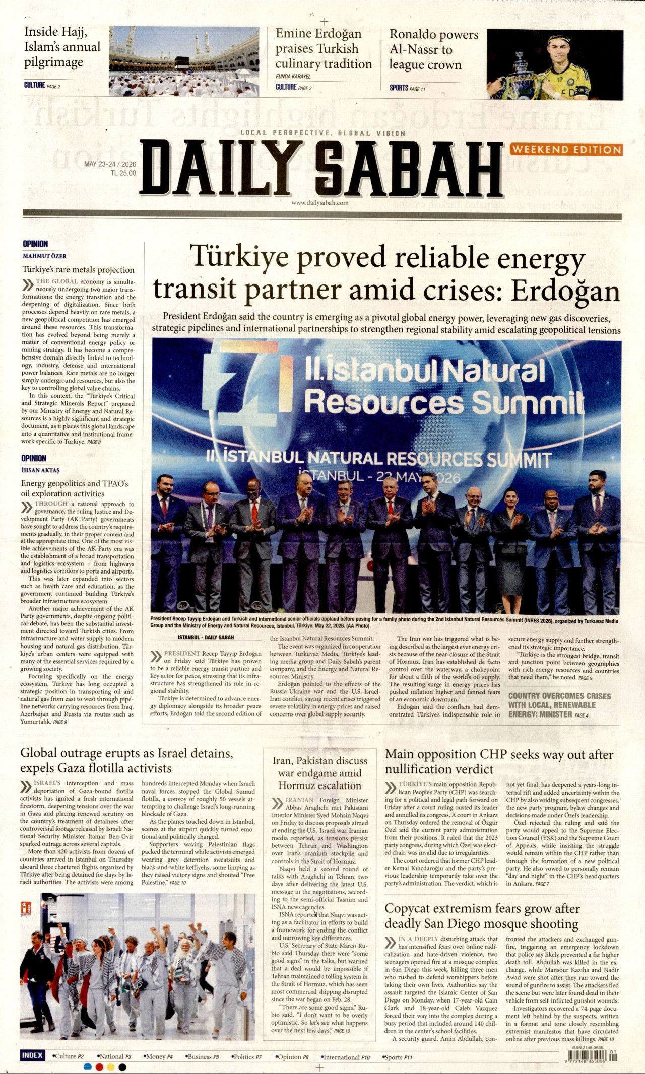 Daily Sabah Manşet