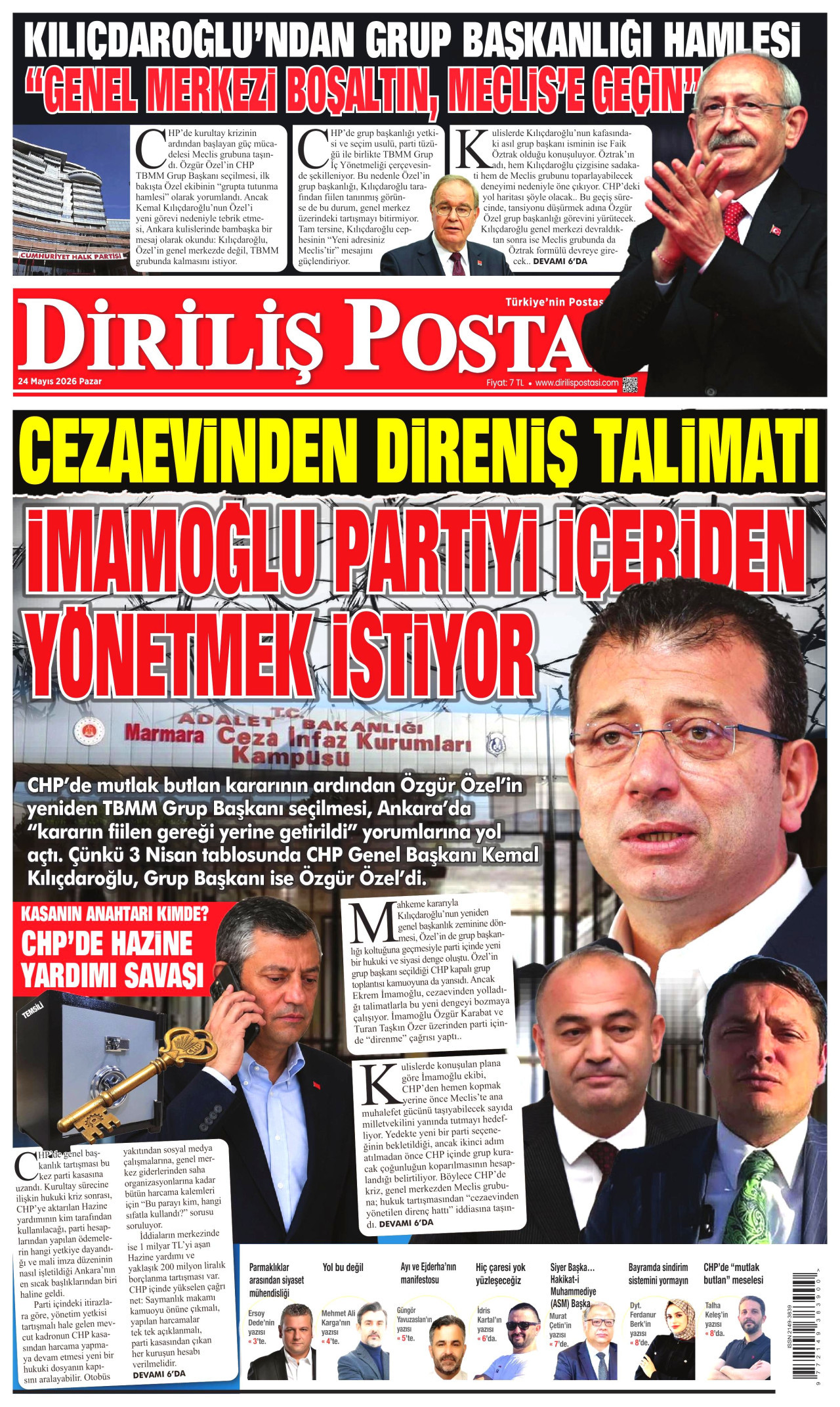 Diriliş Postası Manşet