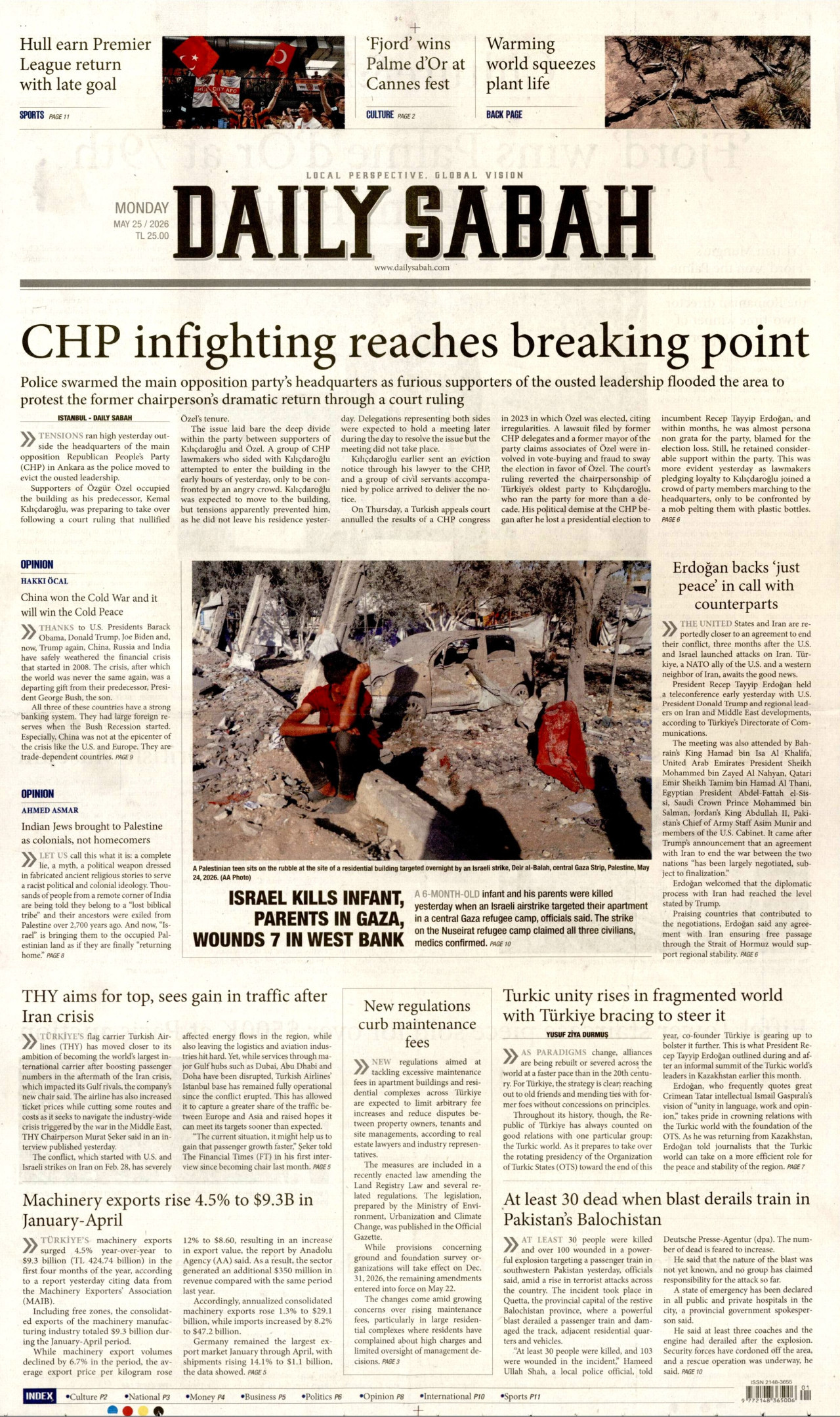 Daily Sabah Manşet