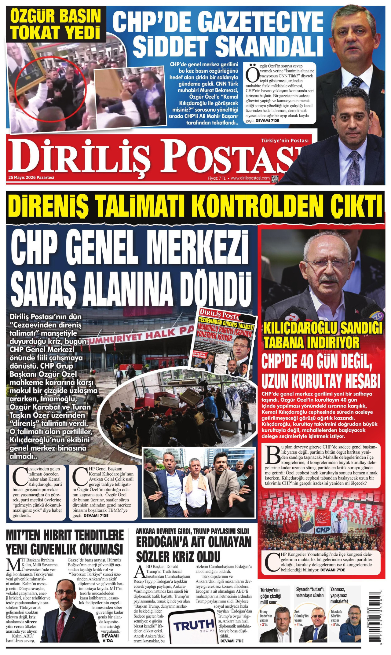 Diriliş Postası Manşet