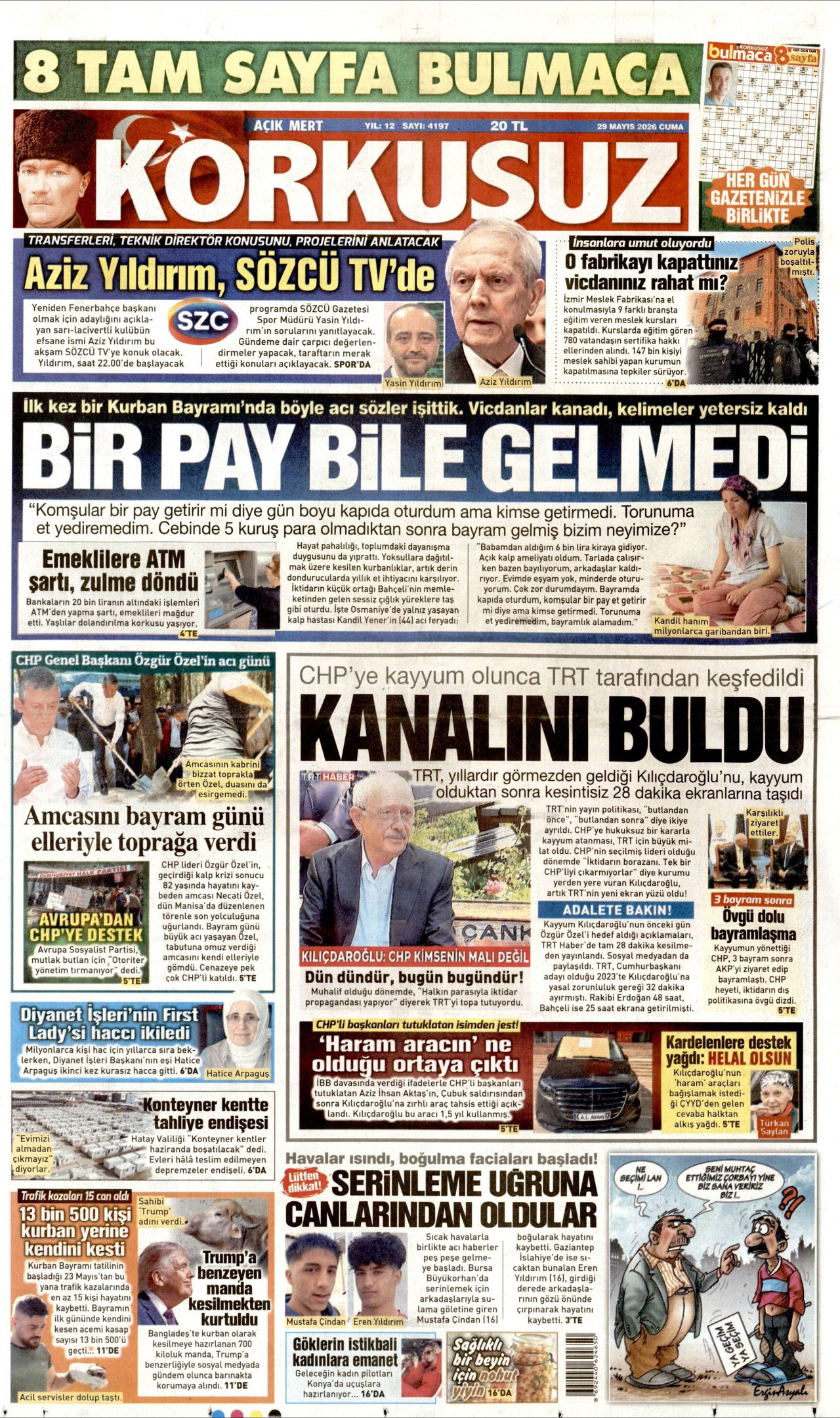 Korkusuz Manşet