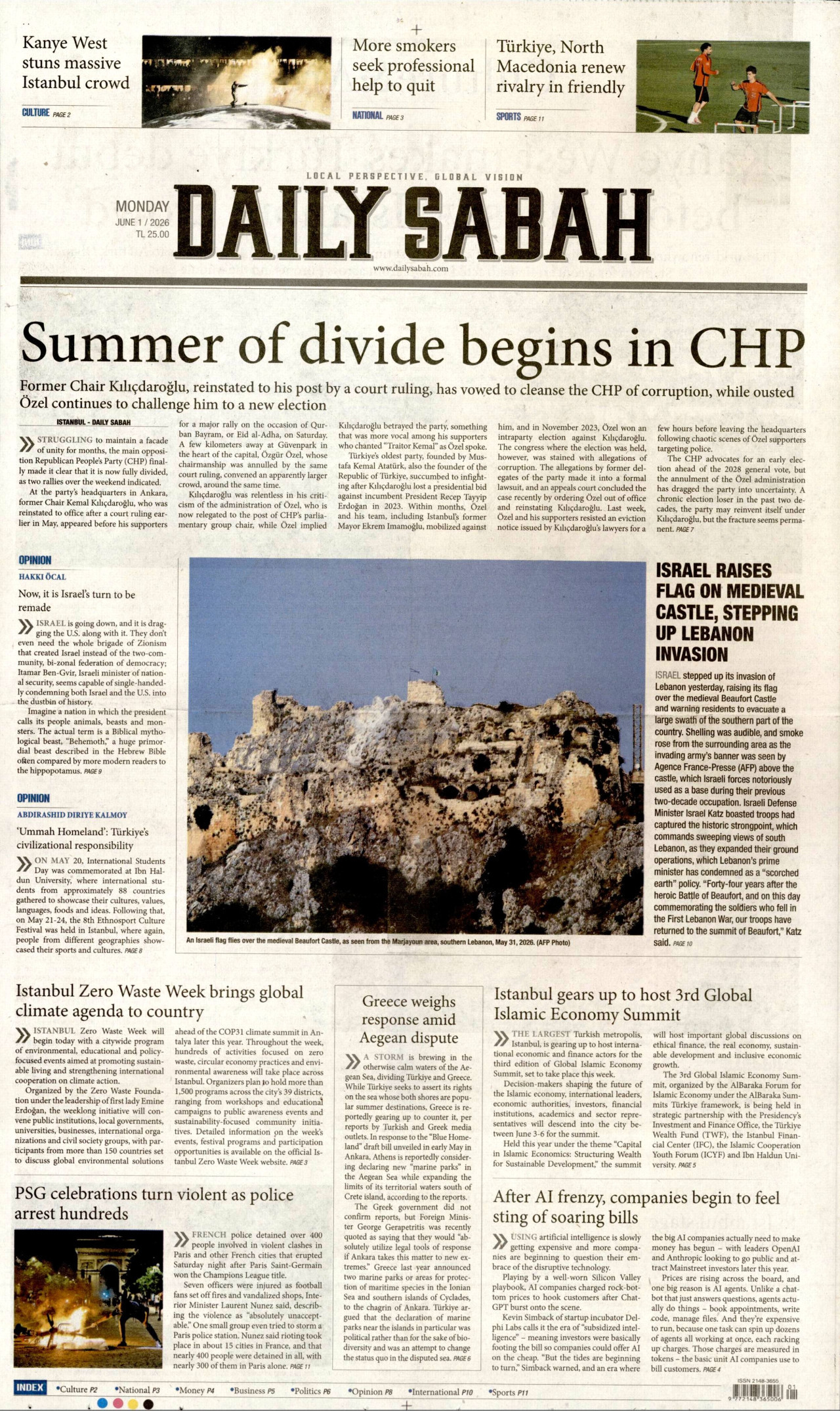 Daily Sabah Manşet