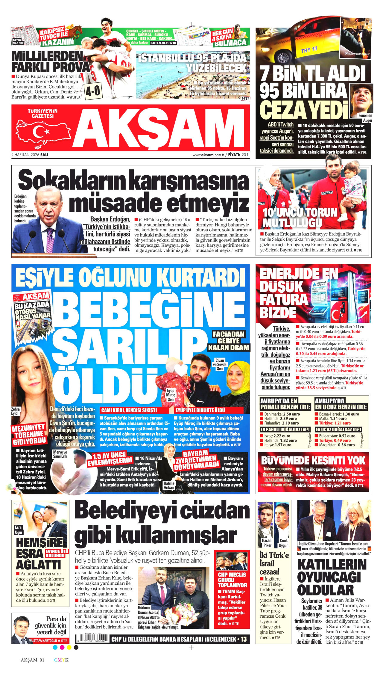 Akşam Manşet